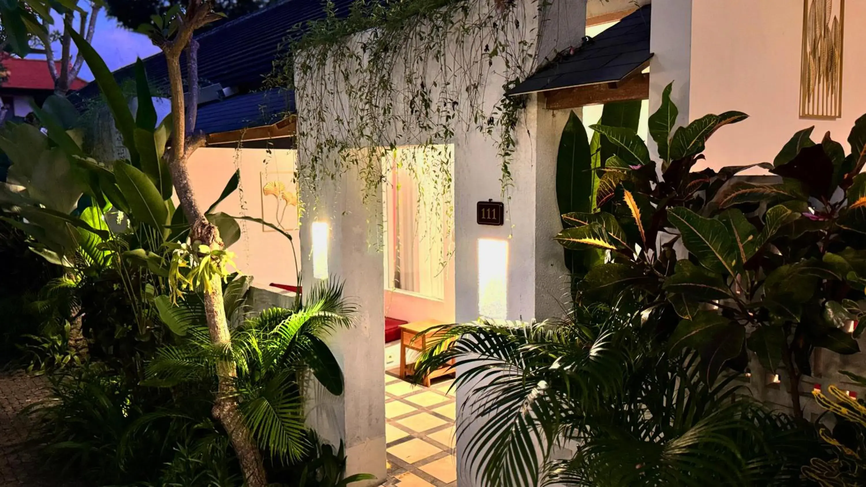 Garden view in Lubdhaka Canggu Garden view in Lubdhaka Canggu