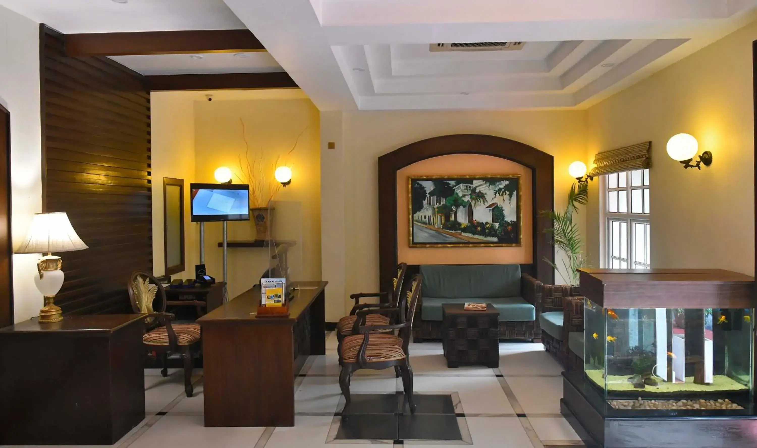 Lobby or reception in The Richmond Lobby or reception in The Richmond