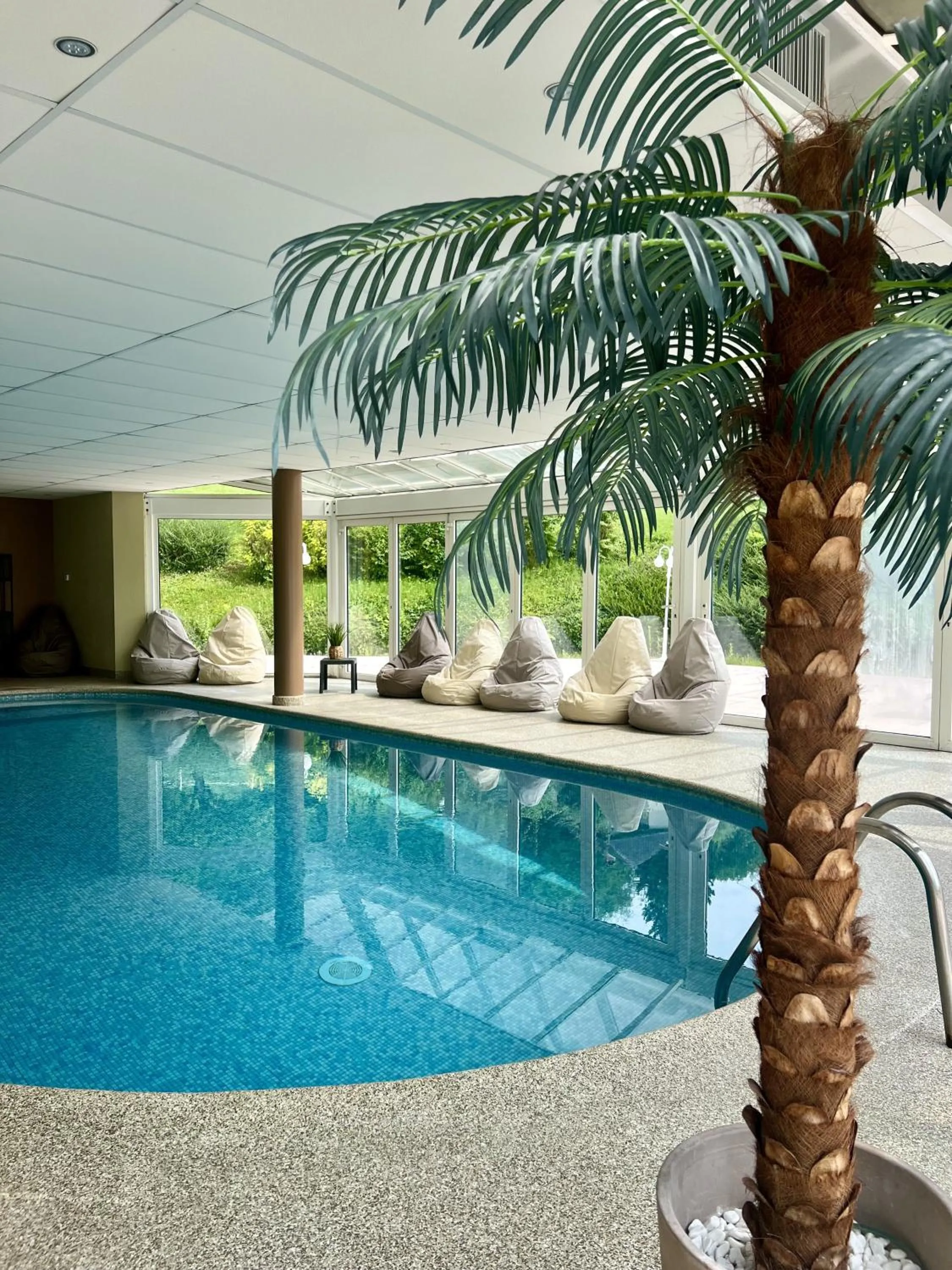 Swimming pool in Hôtel les Bergeronnettes