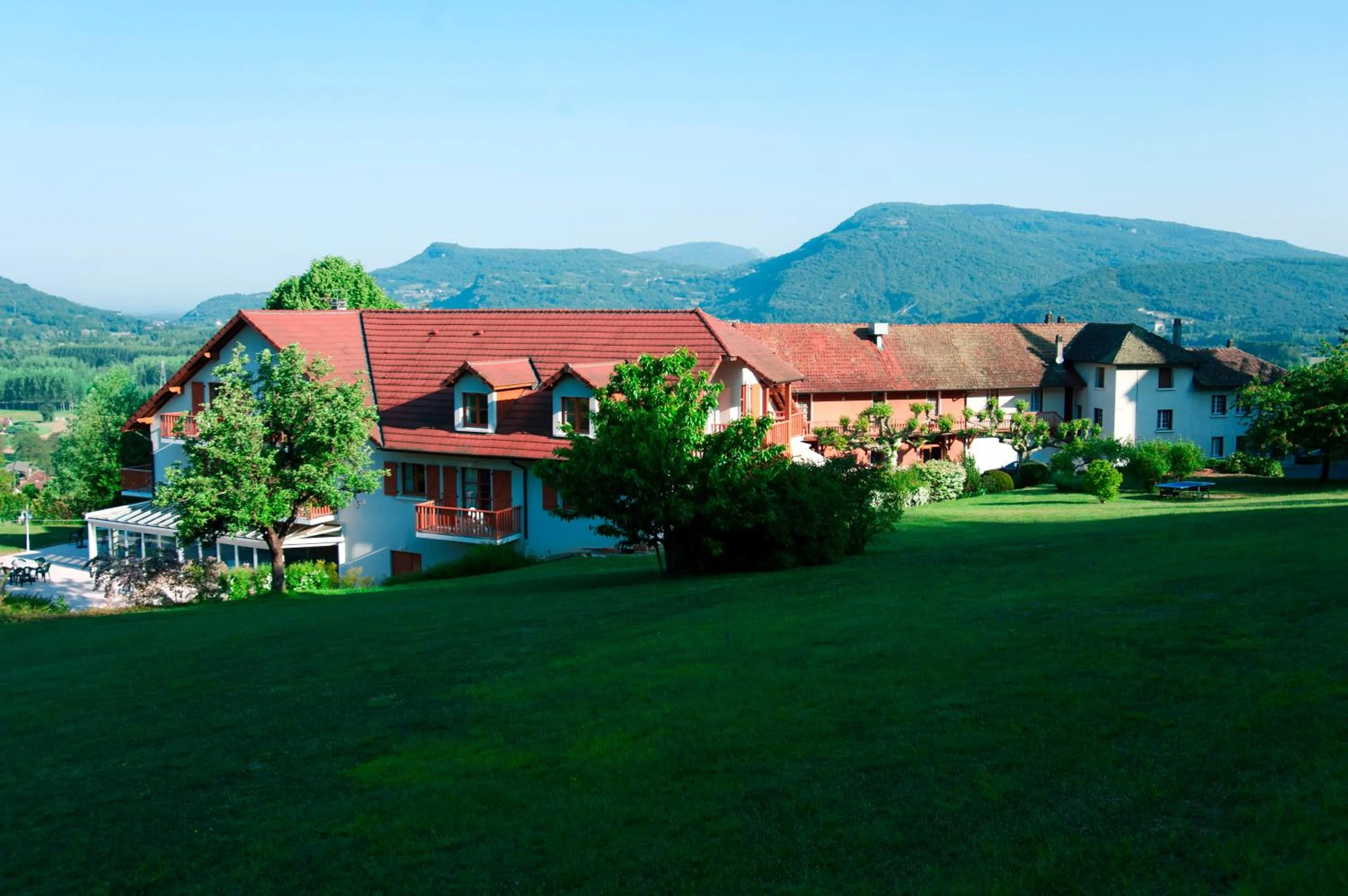 Bird's eye view in Hôtel les Bergeronnettes