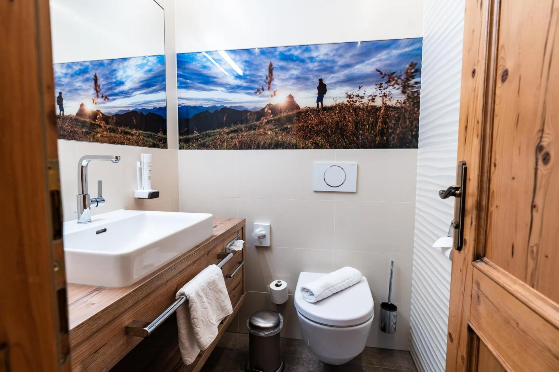 Toilet in Liebes Caroline 4-Sterne-Hotel