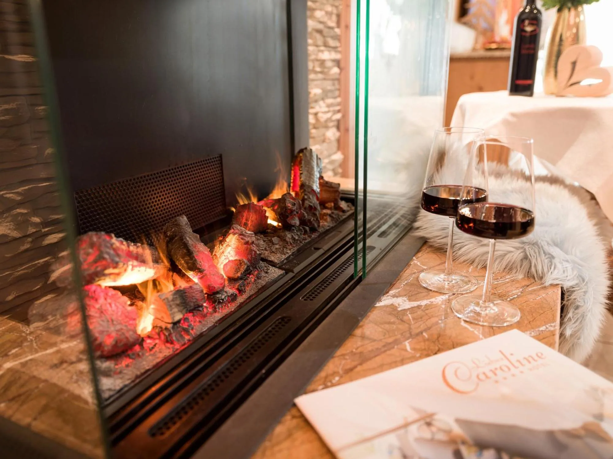 flat iron in Liebes Caroline 4-Sterne-Hotel