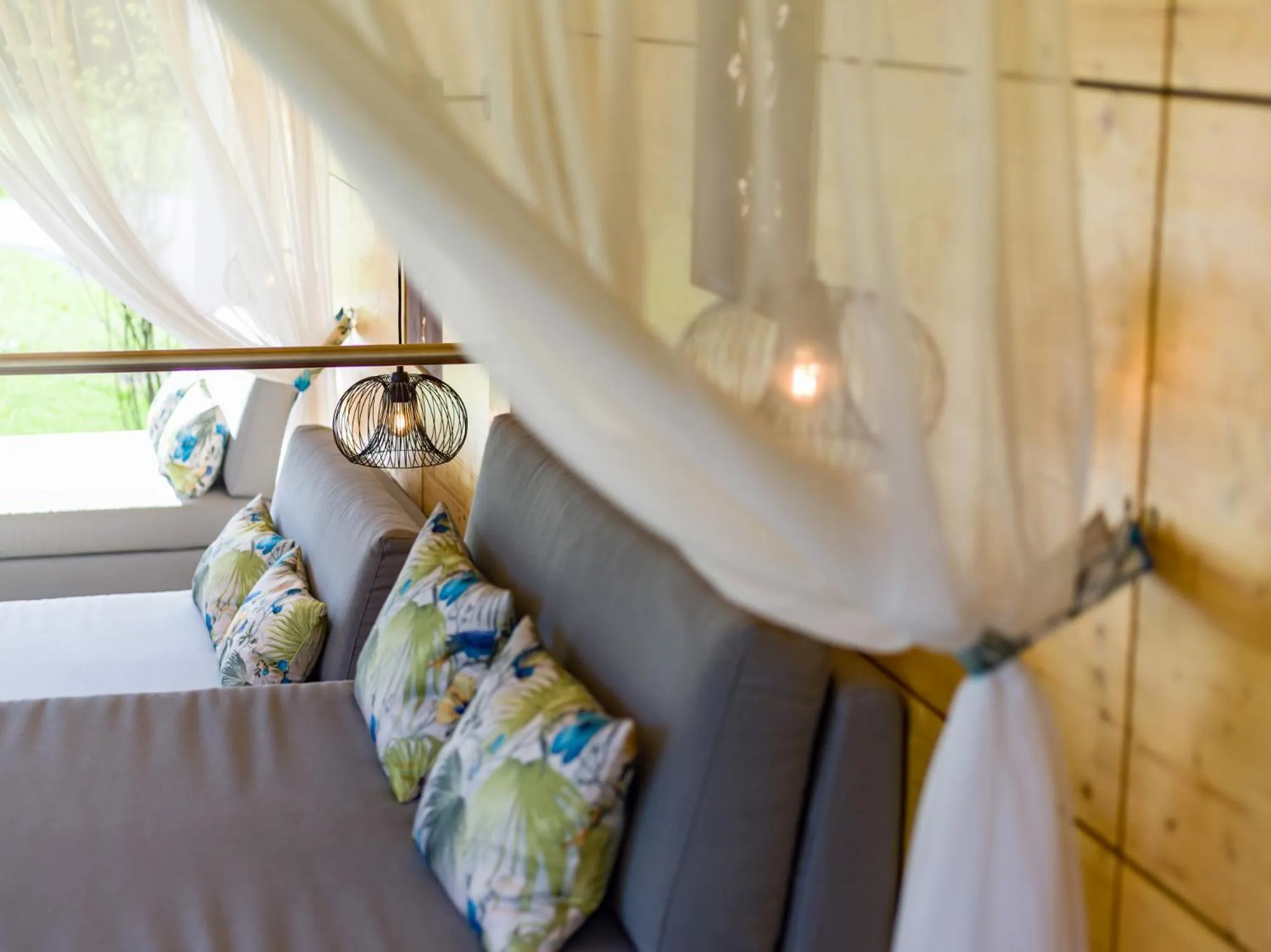 Garden, Bed in Liebes Caroline 4-Sterne-Hotel