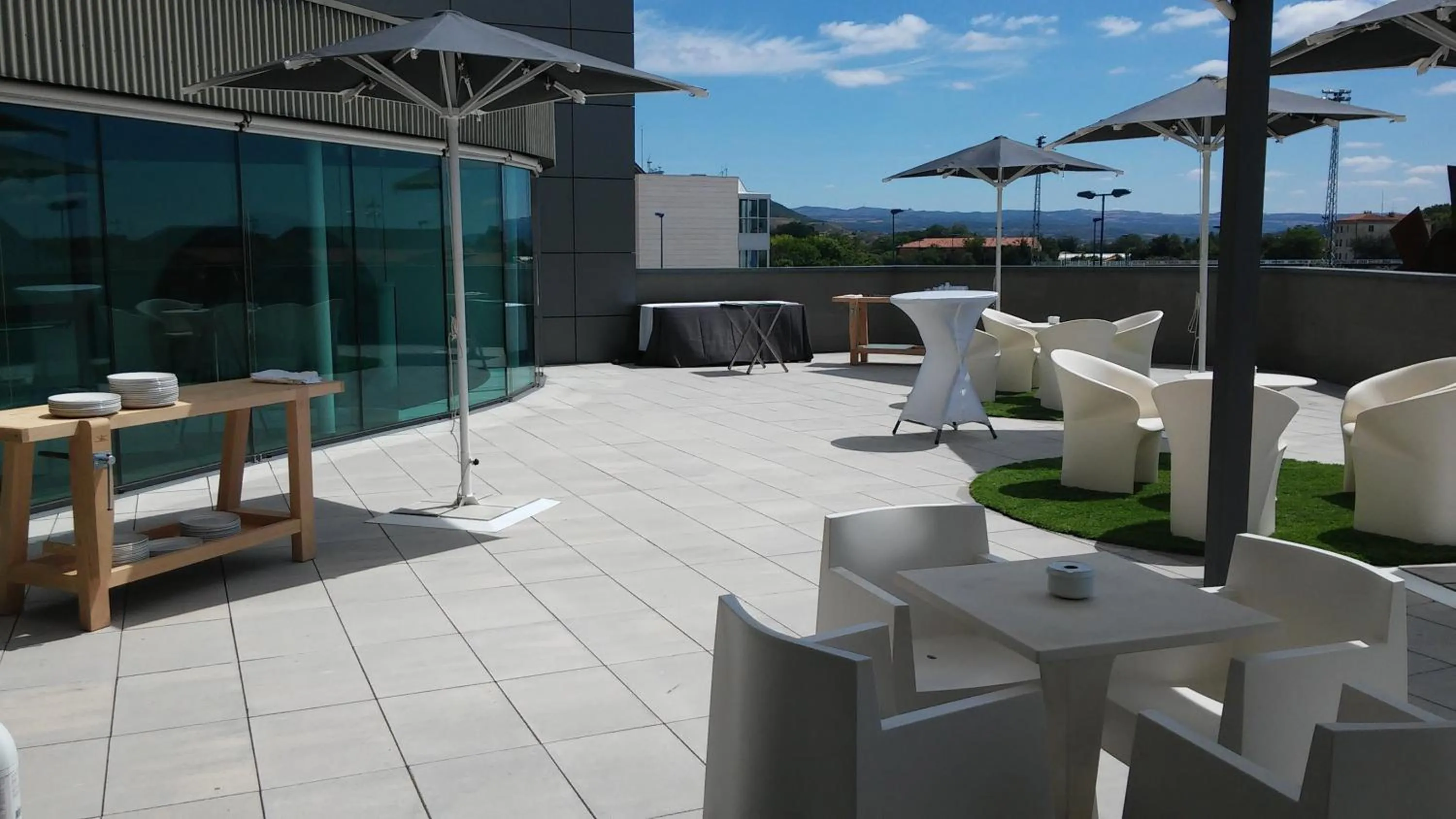 Balcony/Terrace in Sercotel Hola Tafalla