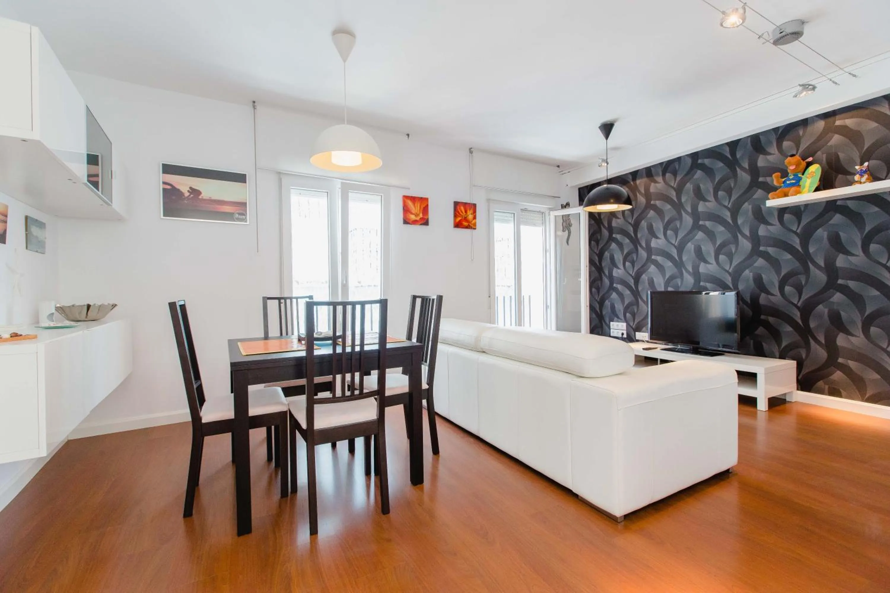 Living room in Apartamento a un pasito del mercado