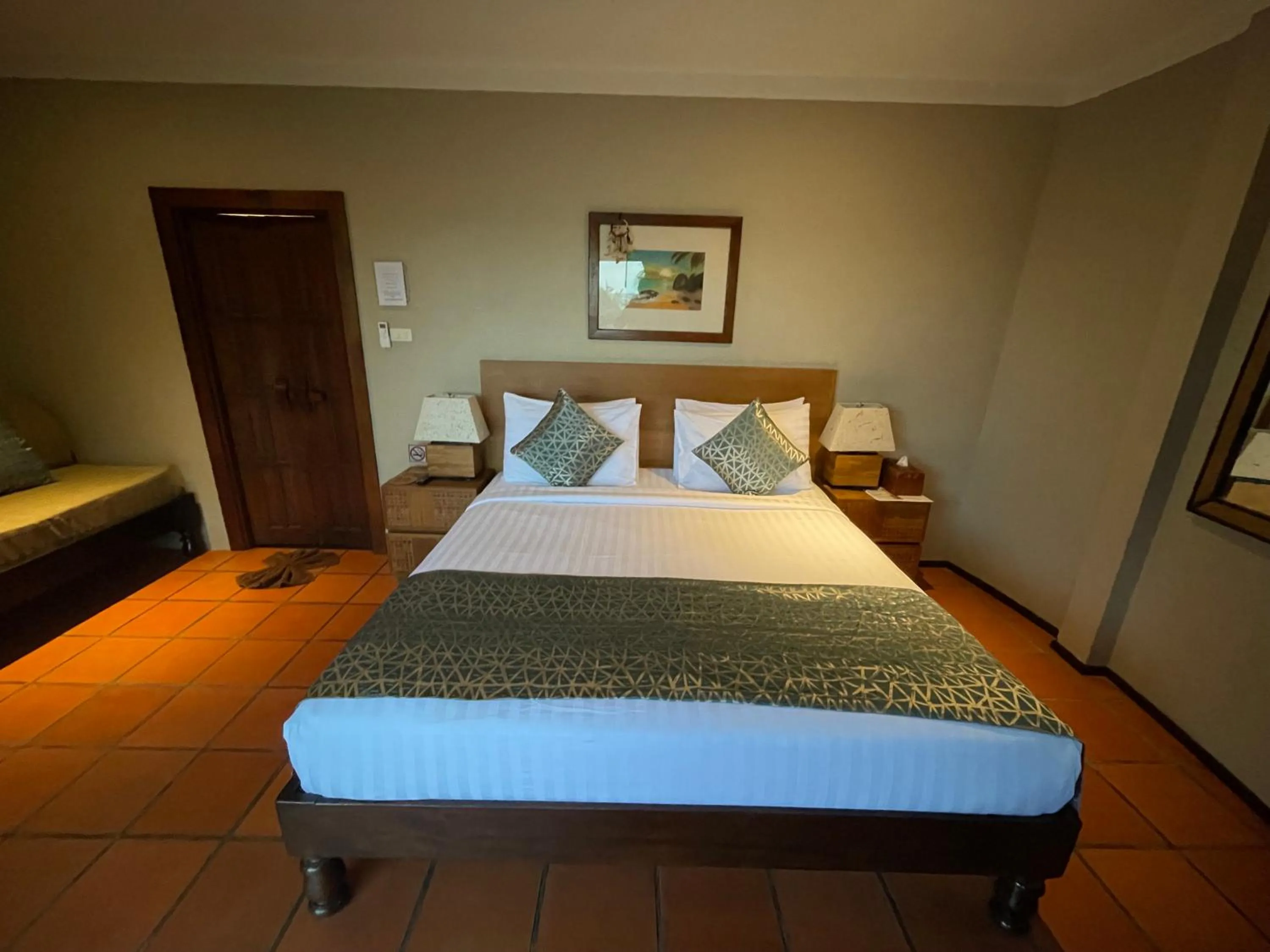 Bed in Beyond The Blue Horizon Boutique Bungalows