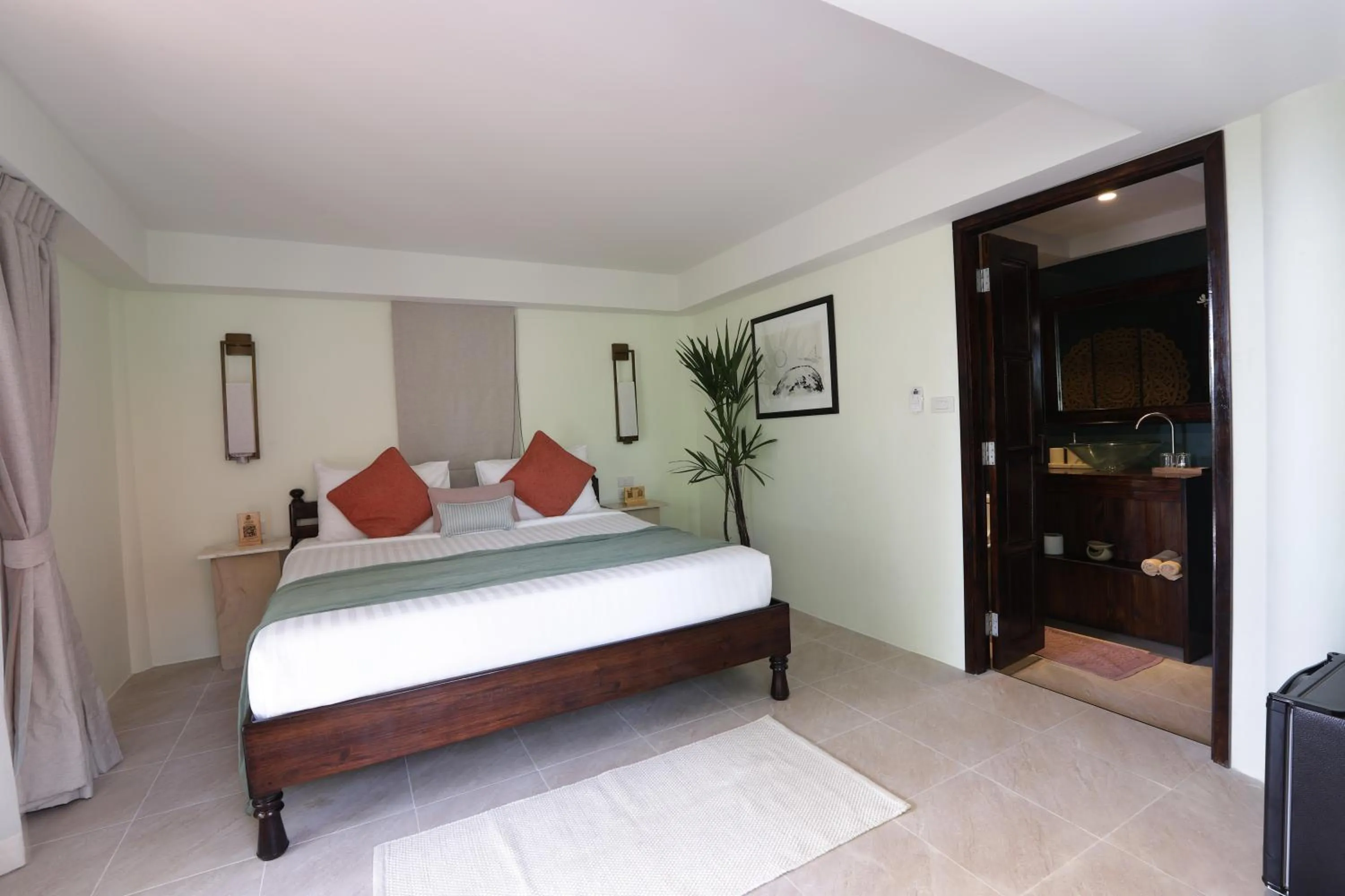 Photo of the whole room, Bed in Beyond The Blue Horizon Boutique Bungalows