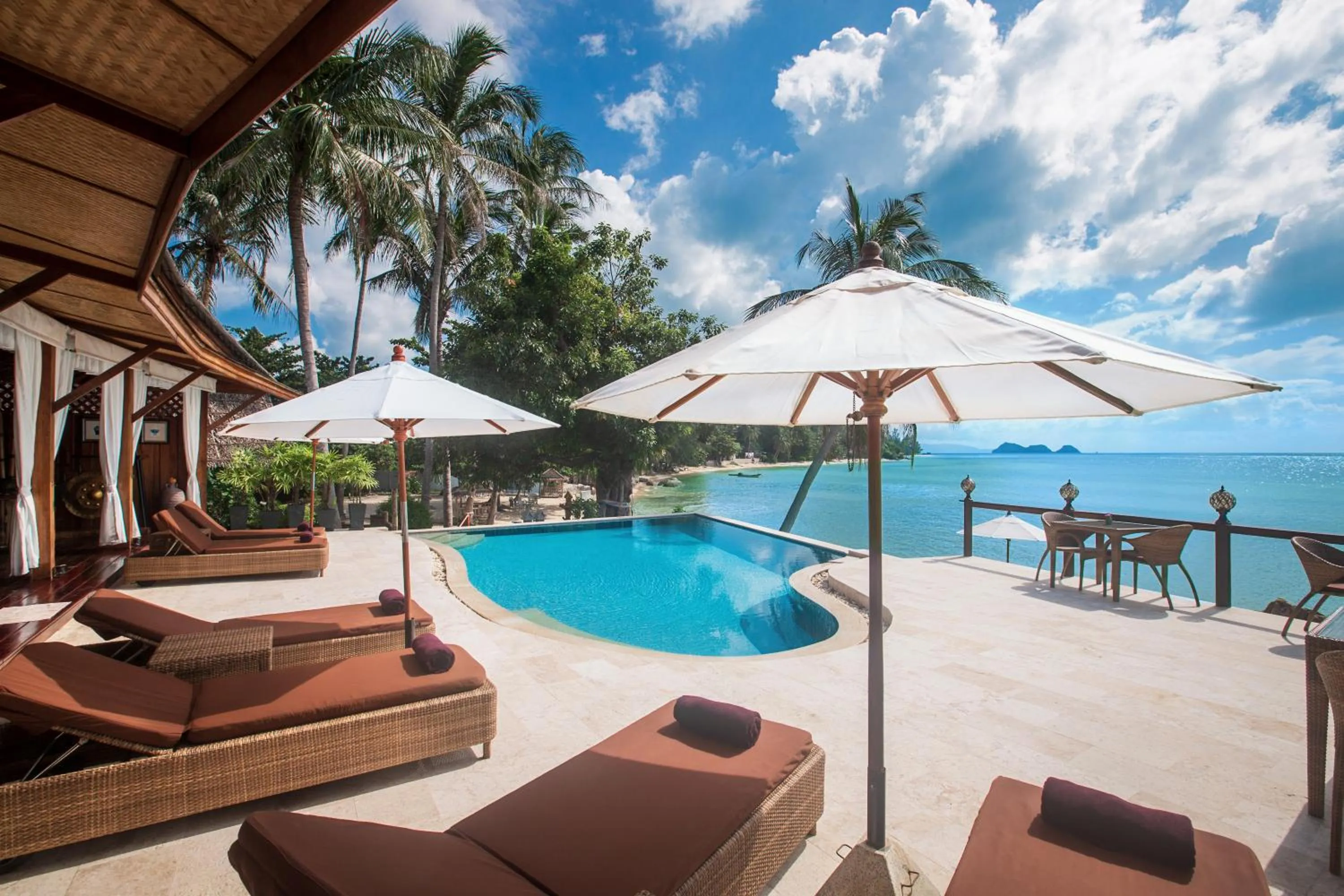 Swimming pool in Beyond The Blue Horizon Boutique Bungalows