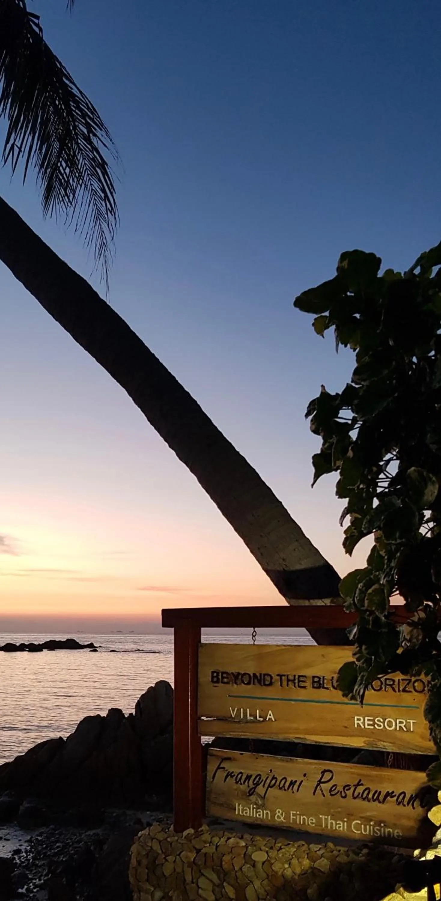 Property logo or sign in Beyond The Blue Horizon Boutique Bungalows