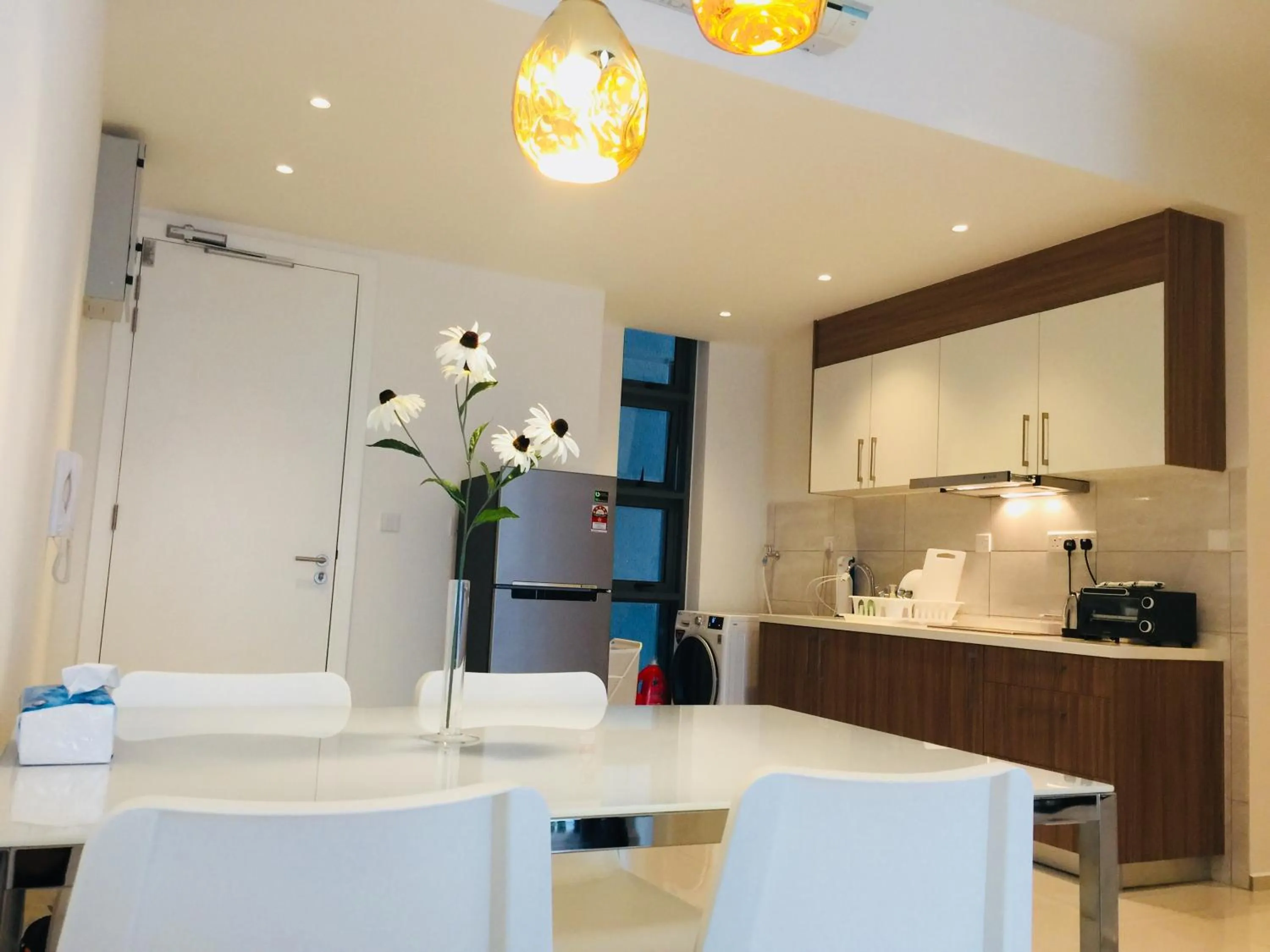 Kitchen or kitchenette in Robertson Suites Kuala Lumpur
