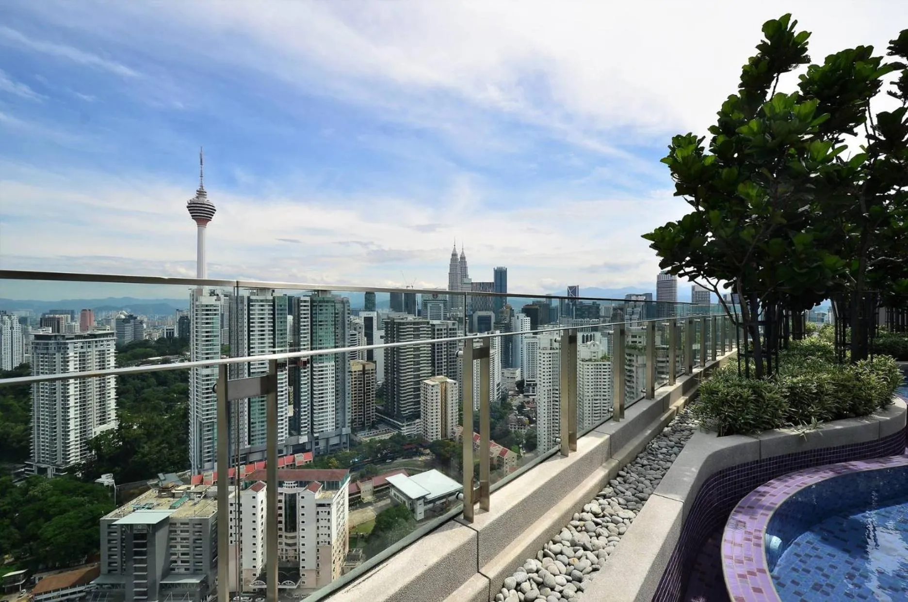 City view in Robertson Suites Kuala Lumpur