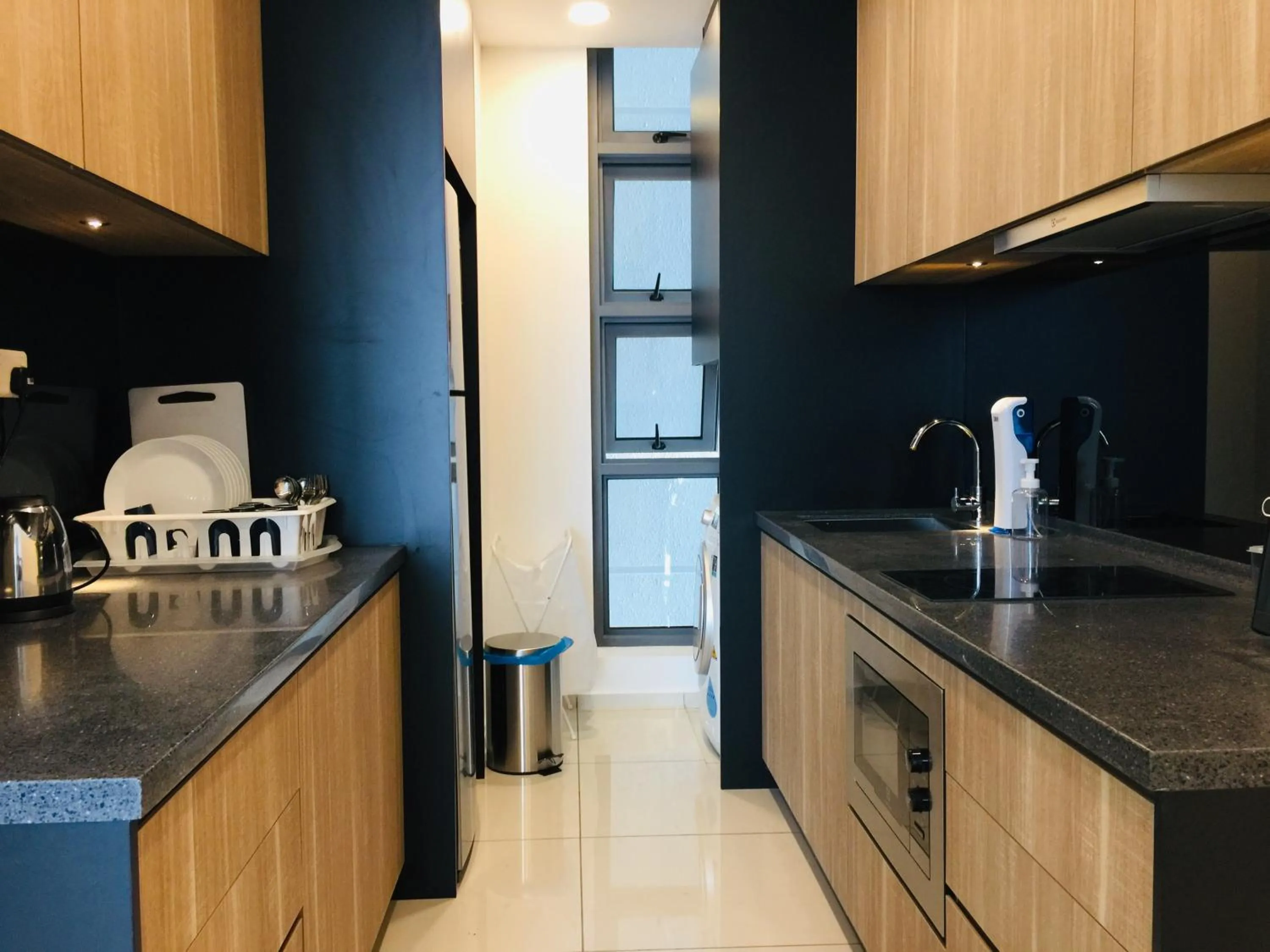 Kitchen or kitchenette in Robertson Suites Kuala Lumpur
