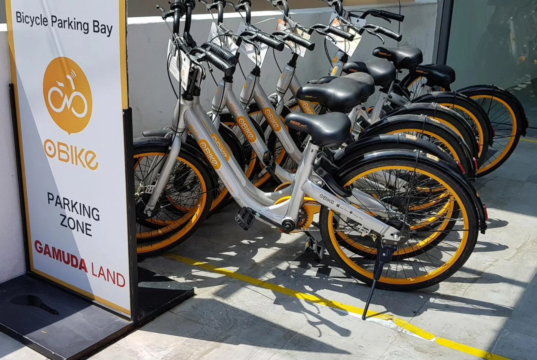 Cycling in Robertson Suites Kuala Lumpur