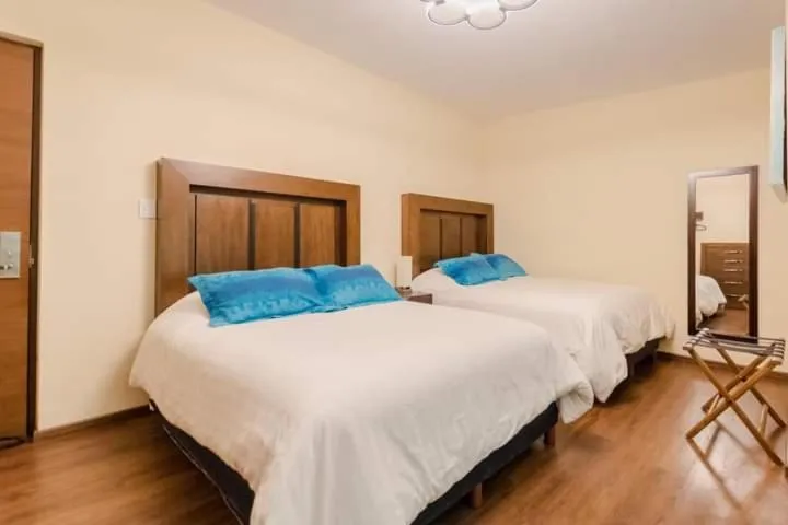 Bed in Hotel Posada XR