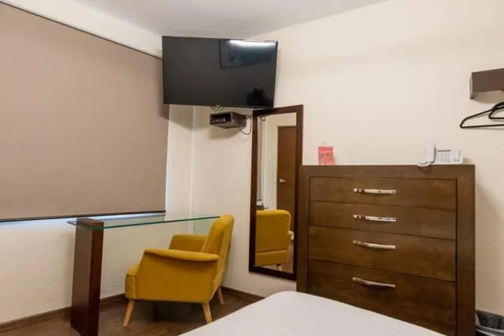 Bed in Hotel Posada XR