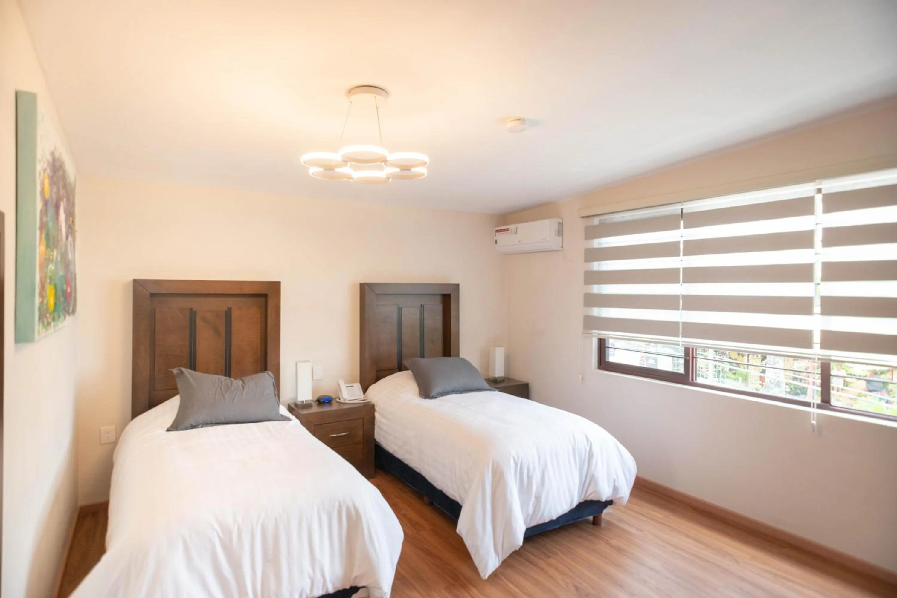 Bed in Hotel Posada XR