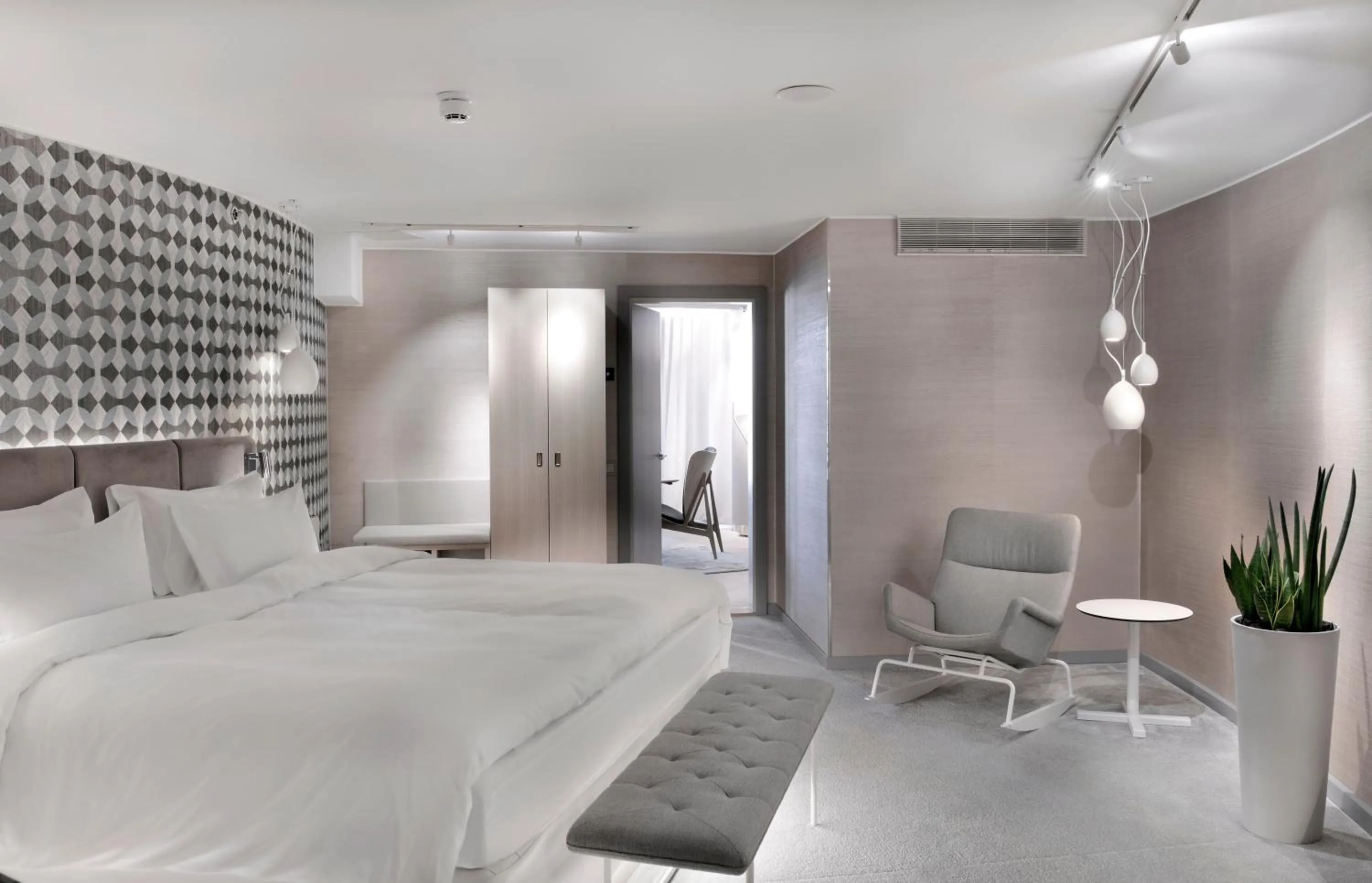 Bed in Radisson Blu Royal Hotel, Helsinki