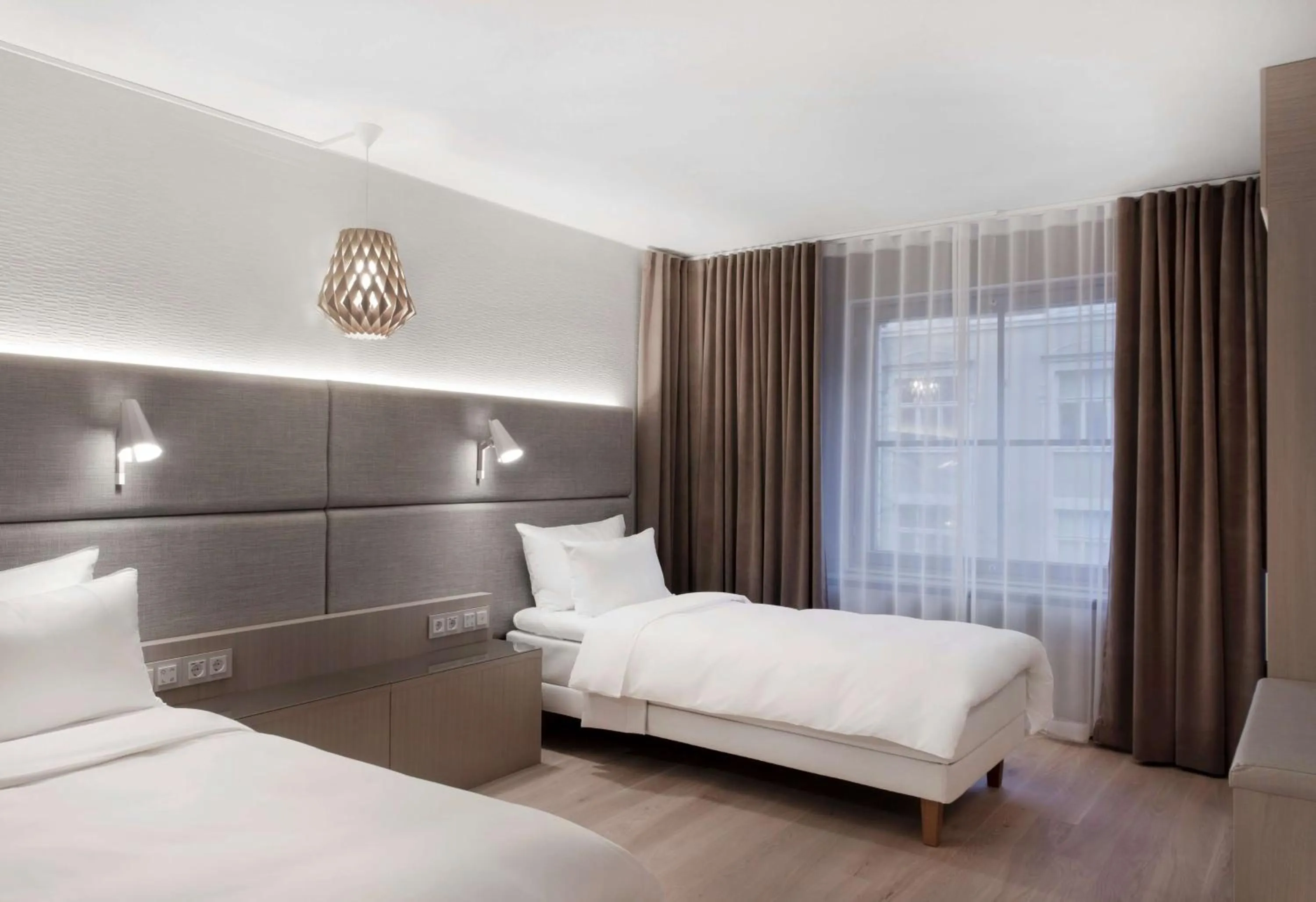 Bed in Radisson Blu Royal Hotel, Helsinki