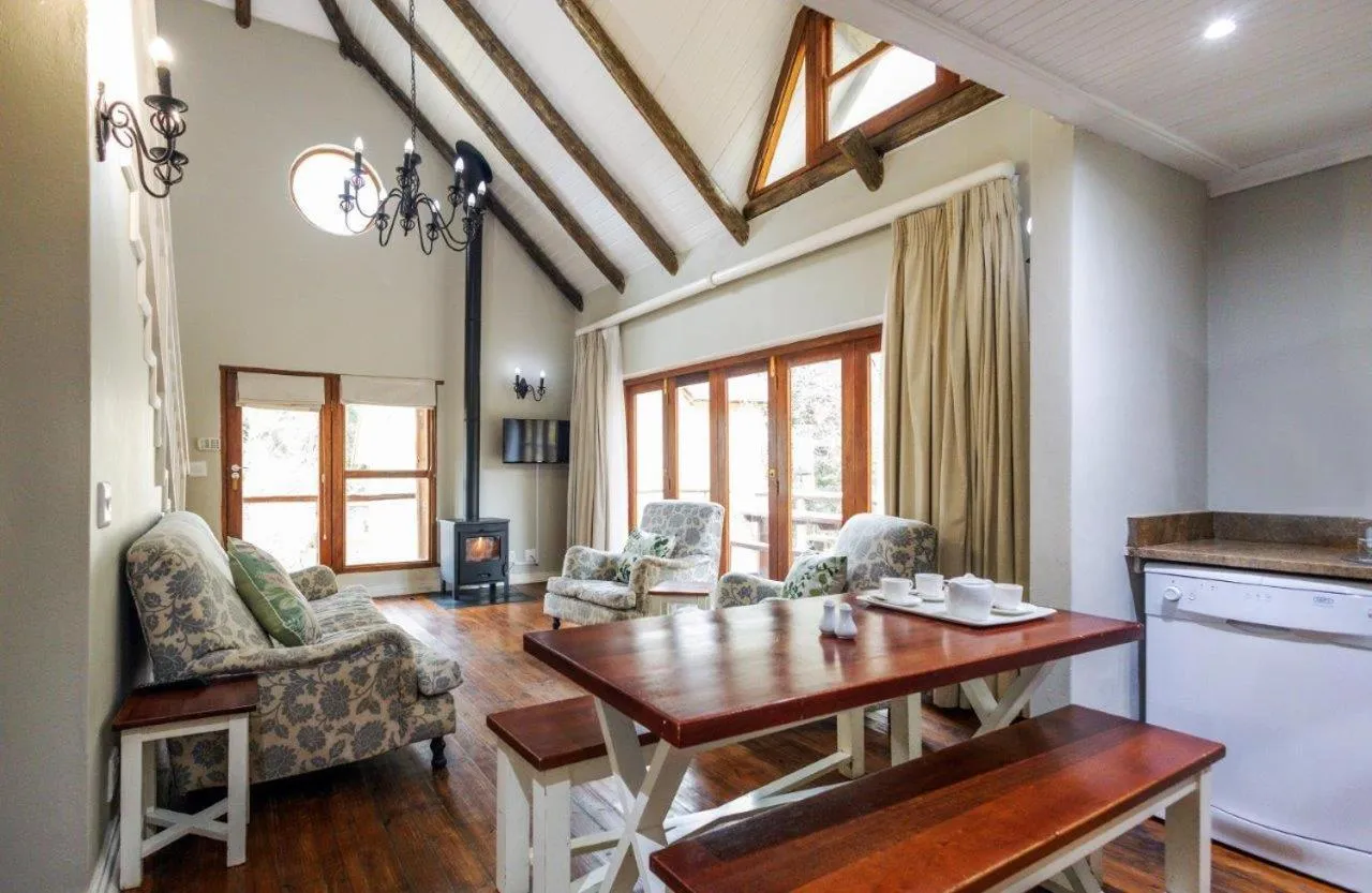 fireplace in Hogsback Arminel Hotel