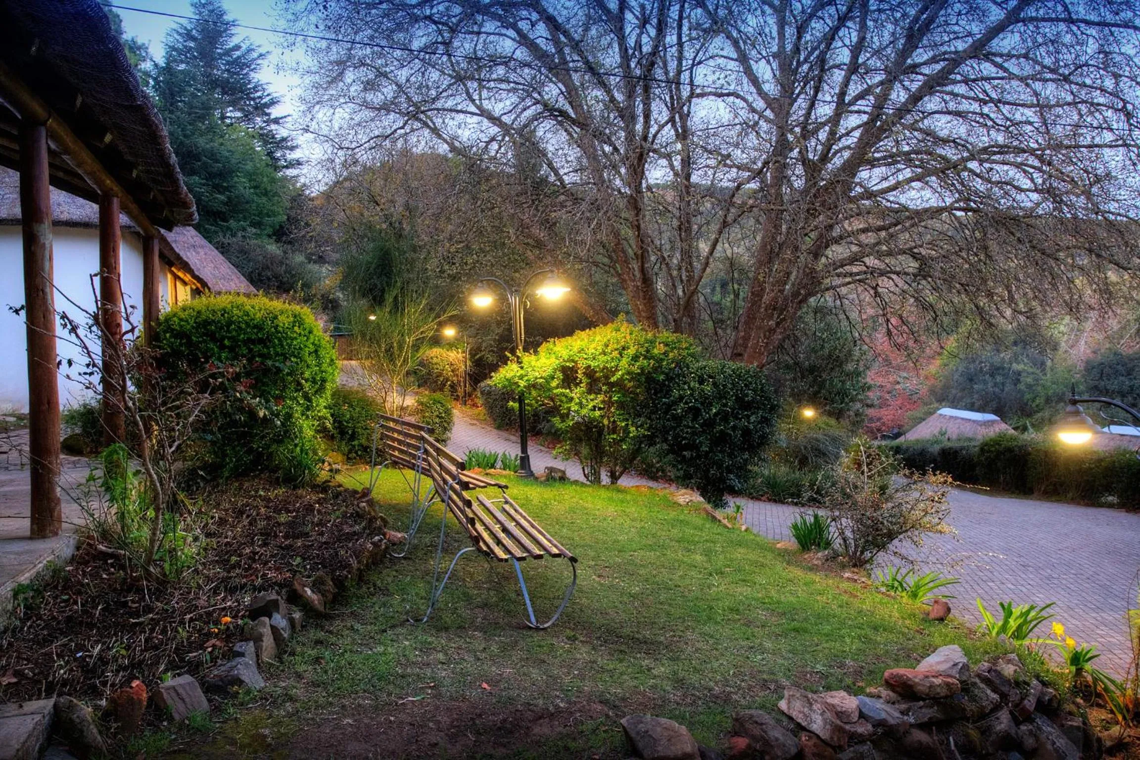 Garden in Hogsback Arminel Hotel
