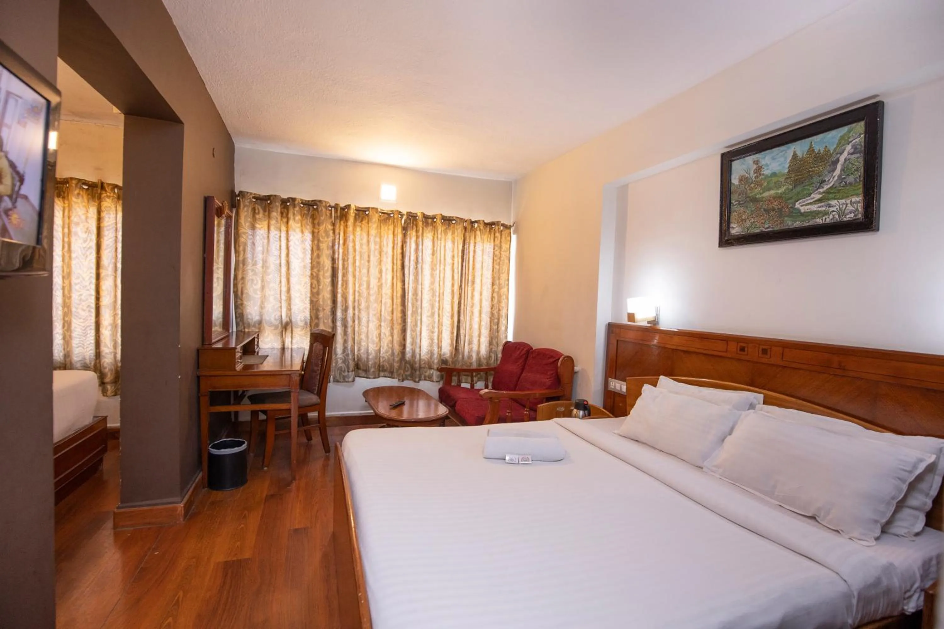 Bed in Hotel Jc Grand