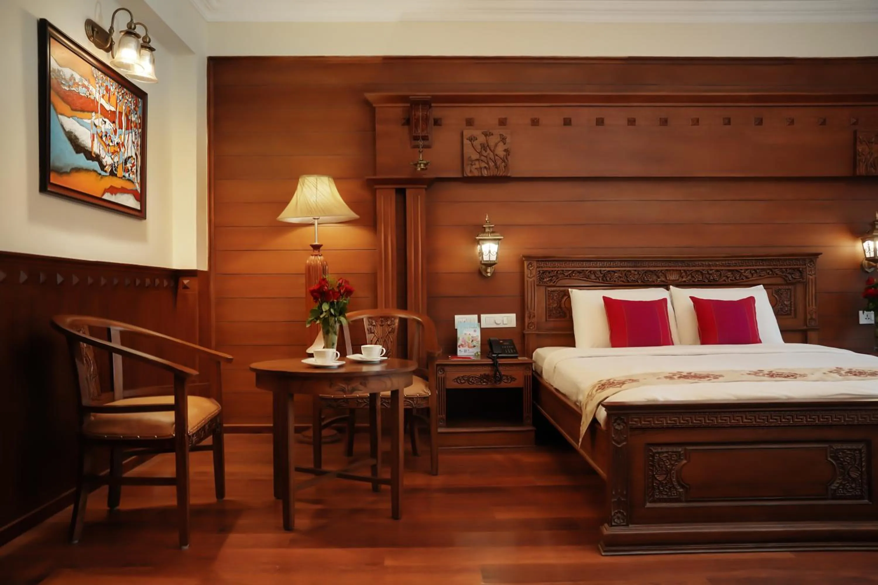 Bed in JC Residency Madurai