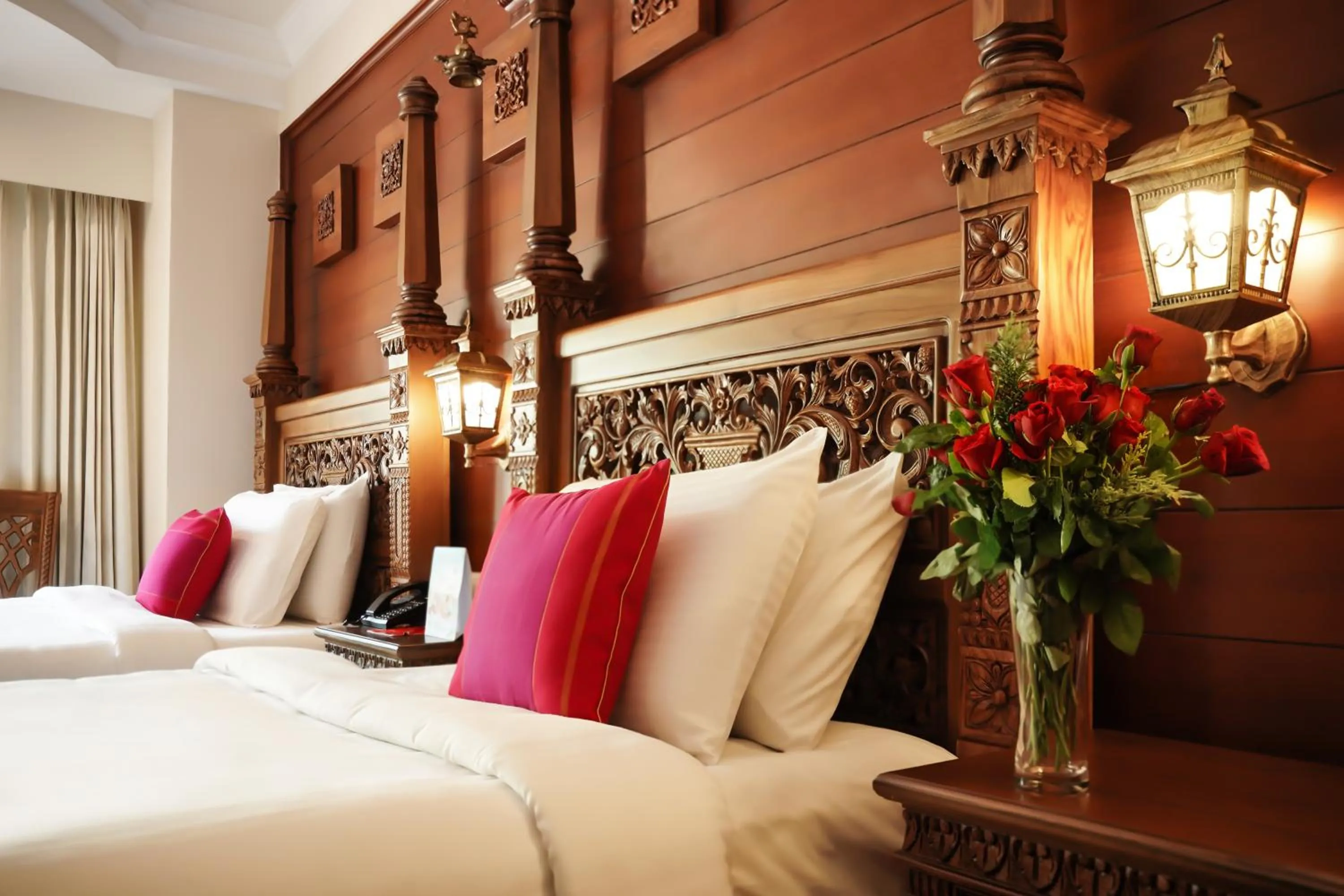 Bed in JC Residency Madurai