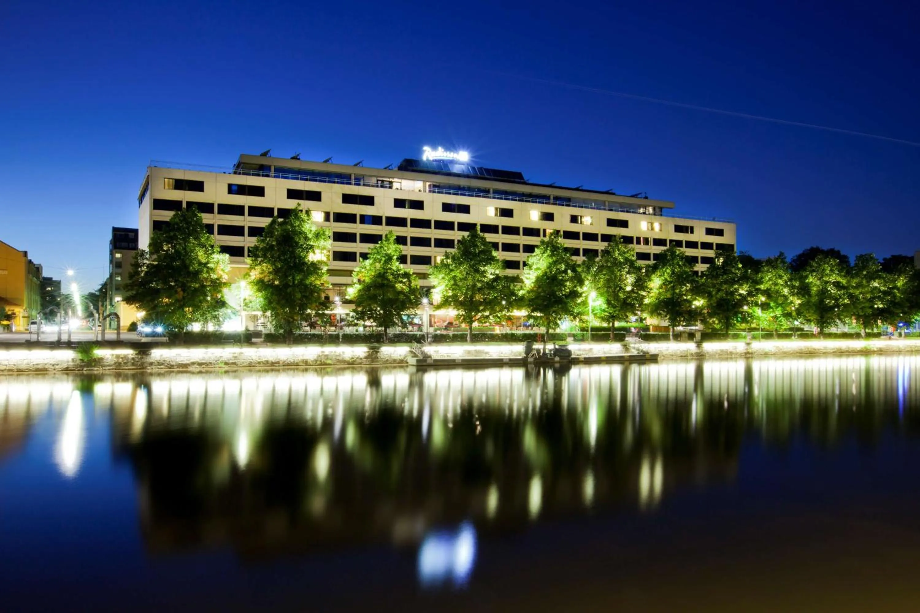 Property building in Radisson Blu Marina Palace Hotel, Turku