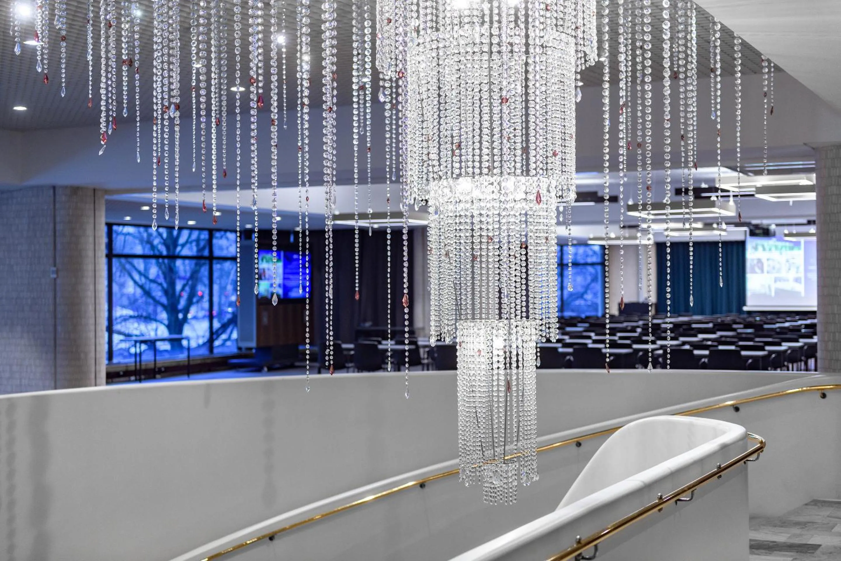 Decorative detail in Radisson Blu Marina Palace Hotel, Turku