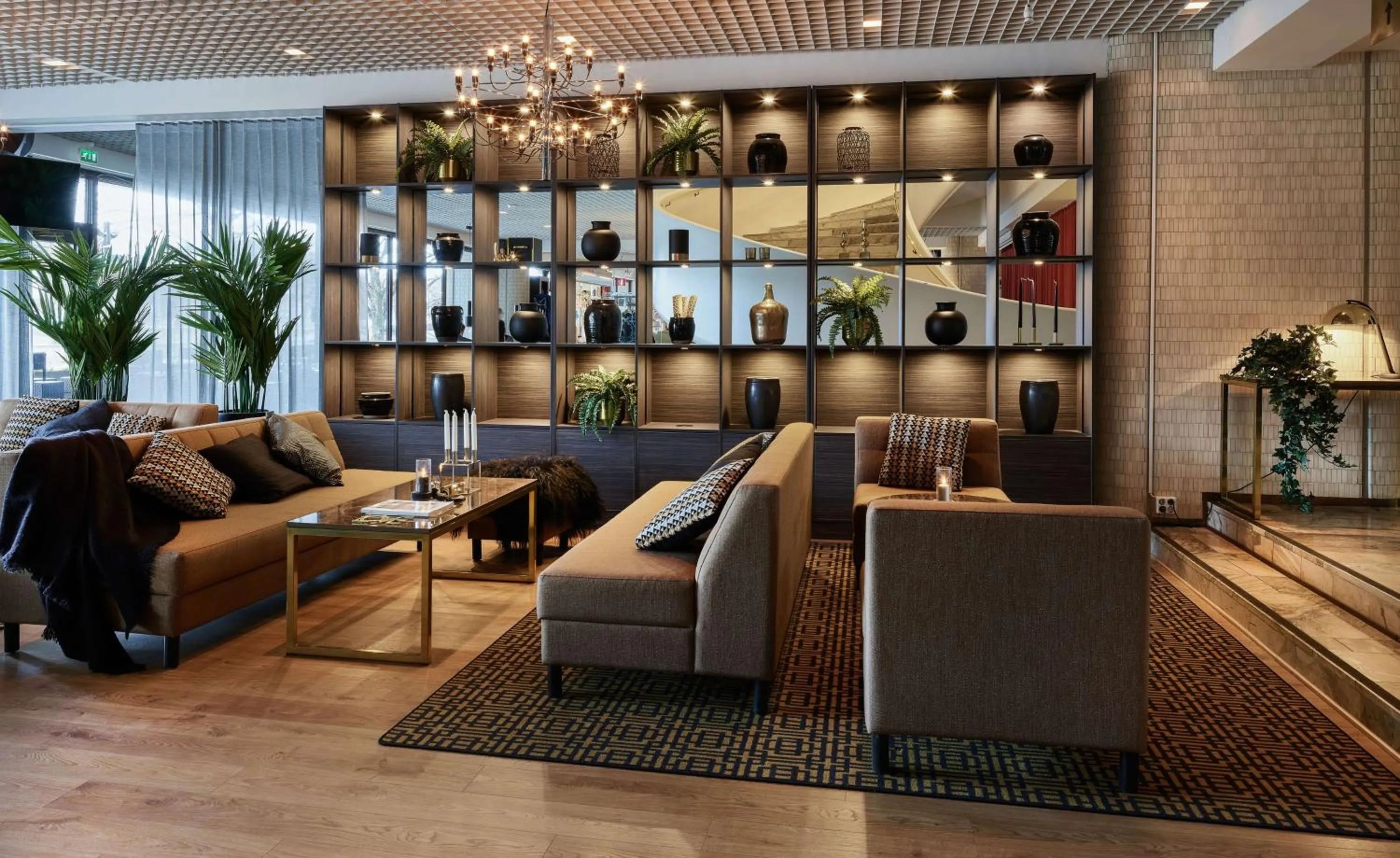 Lobby or reception in Radisson Blu Marina Palace Hotel, Turku