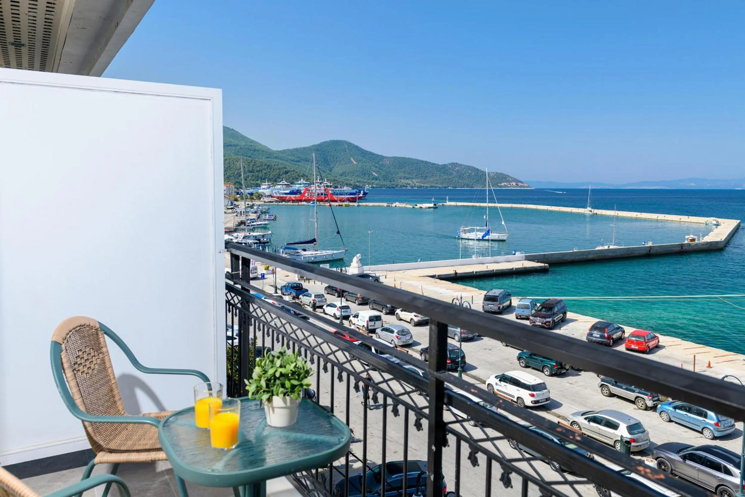 Sea view in Hotel Timoleon