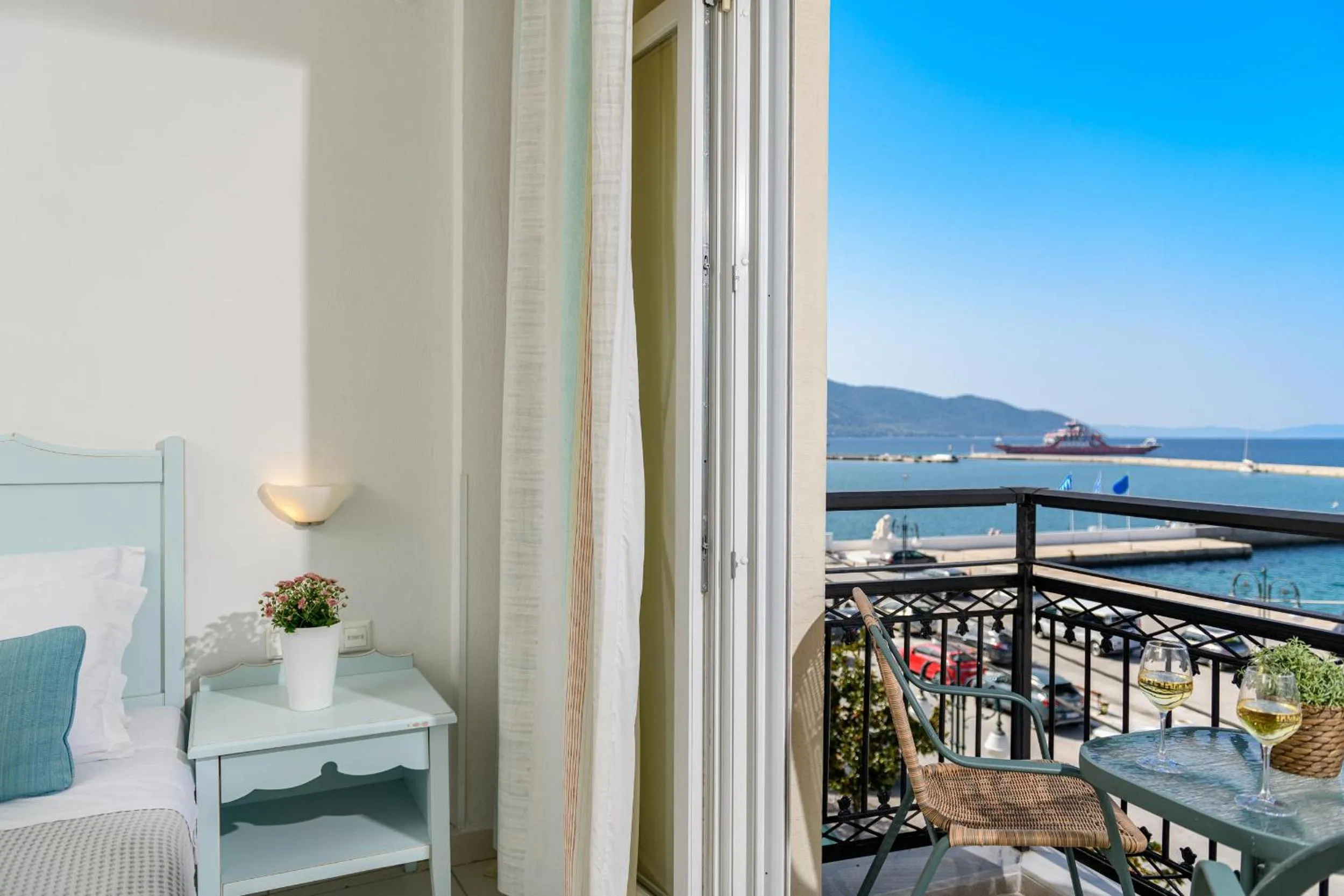 Sea view in Hotel Timoleon