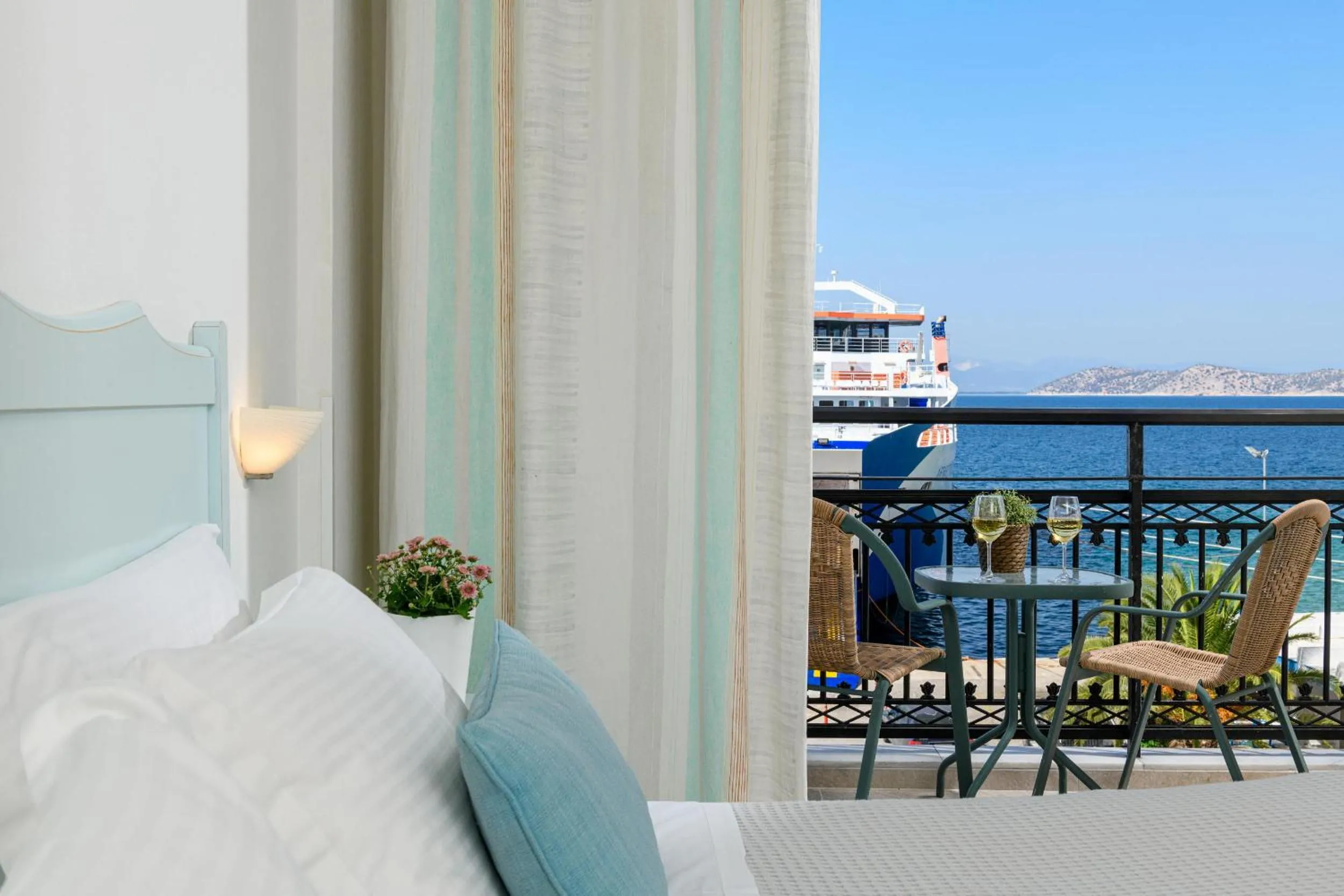 Sea view in Hotel Timoleon