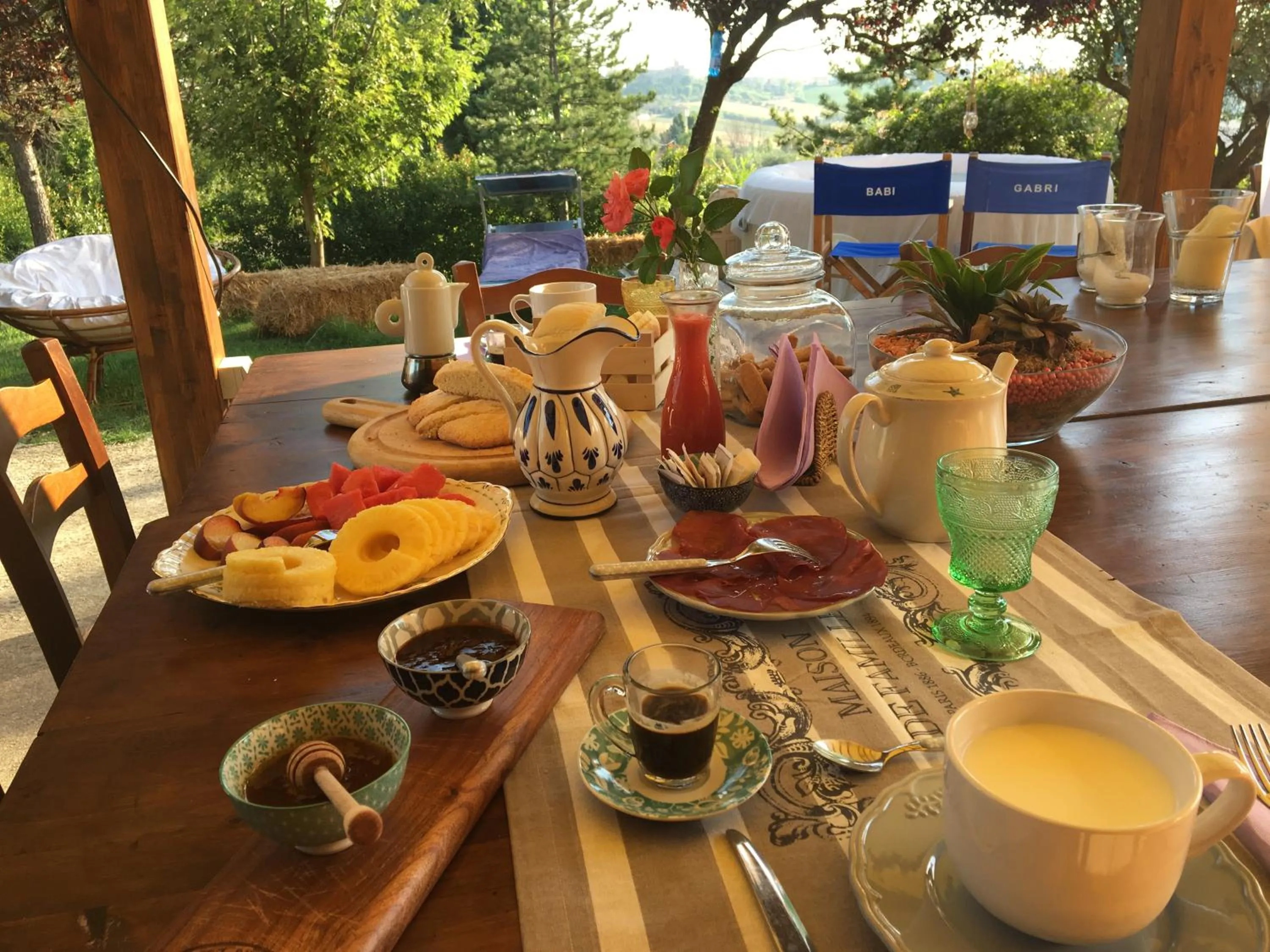Breakfast in Locanda della Lavanda