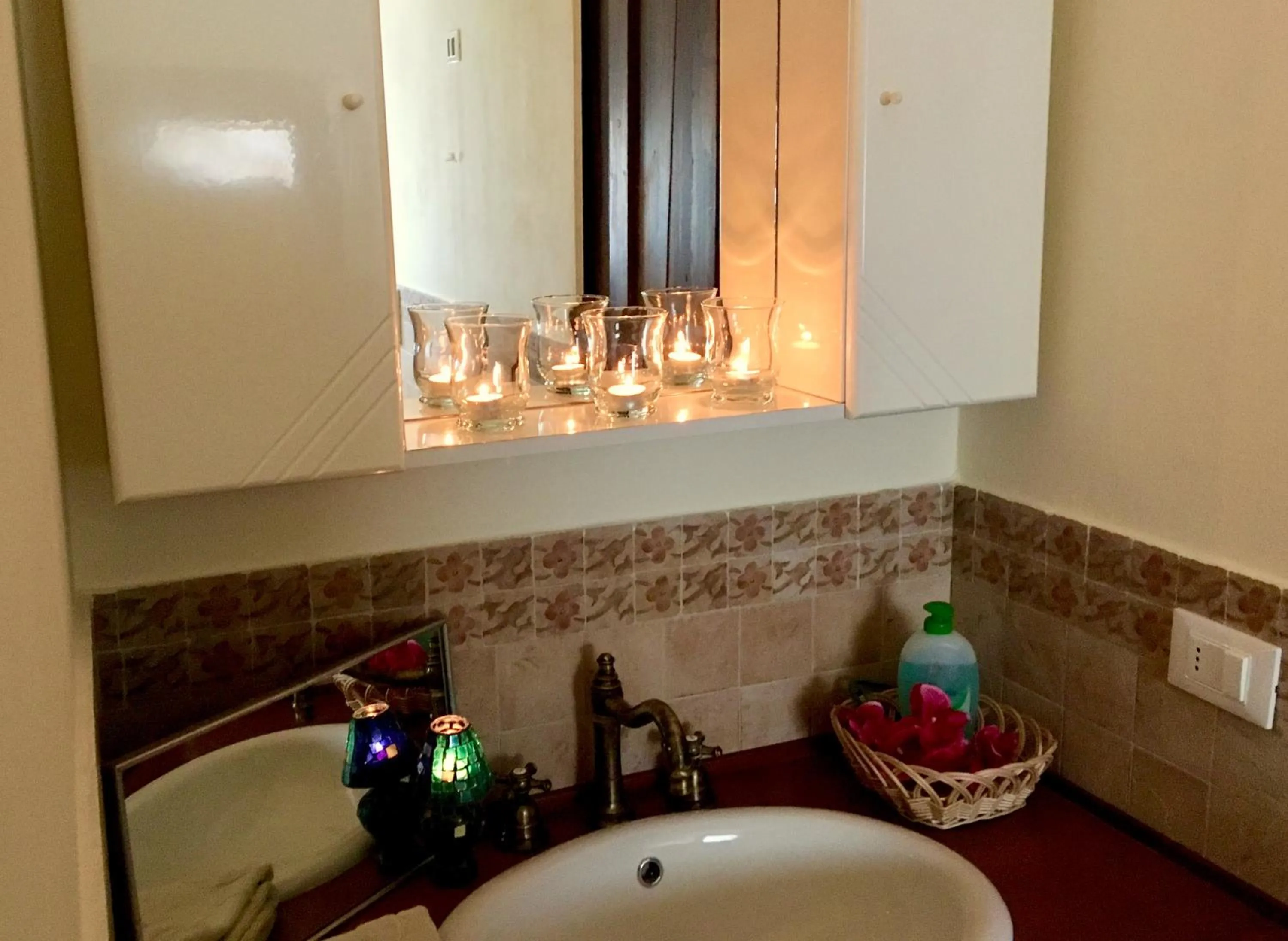 Bathroom in Locanda della Lavanda