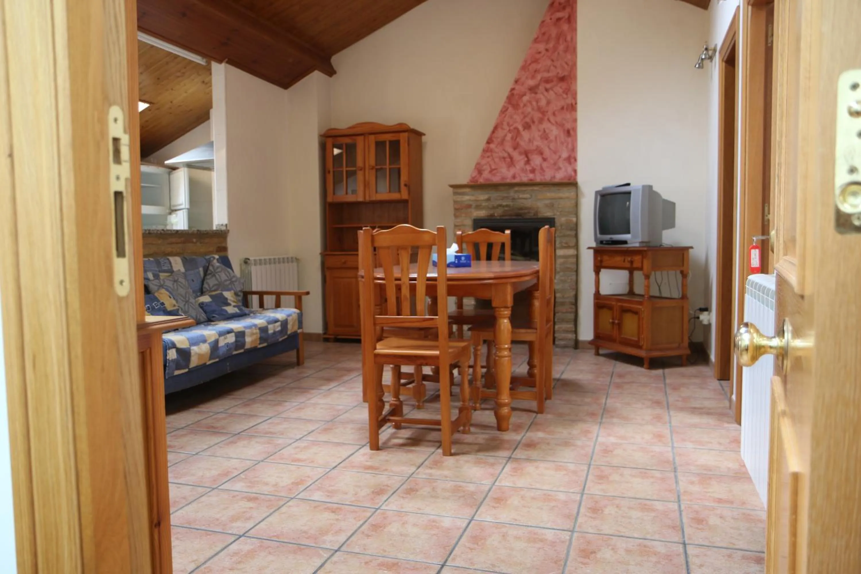 Bed in Hostal La Plaza