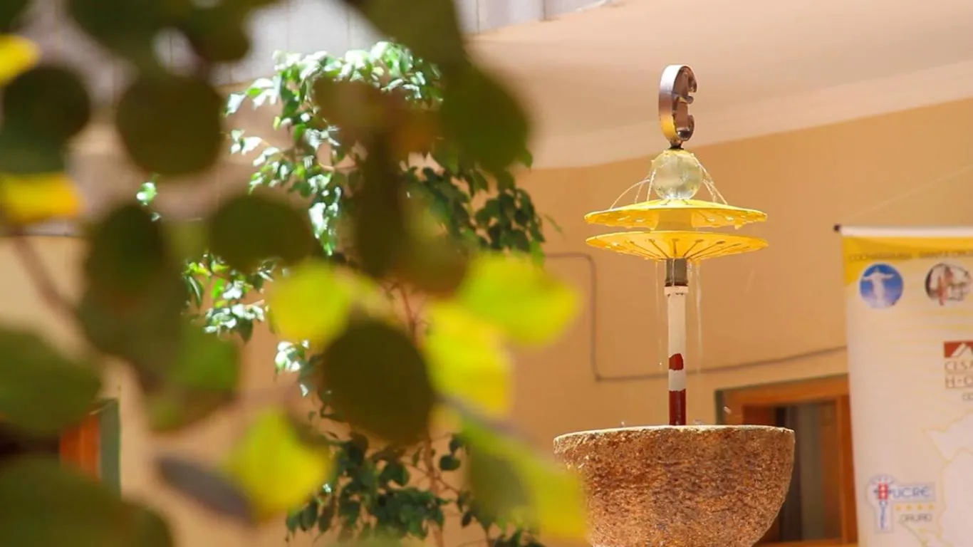 Decorative detail in Hotel Cima Argentum