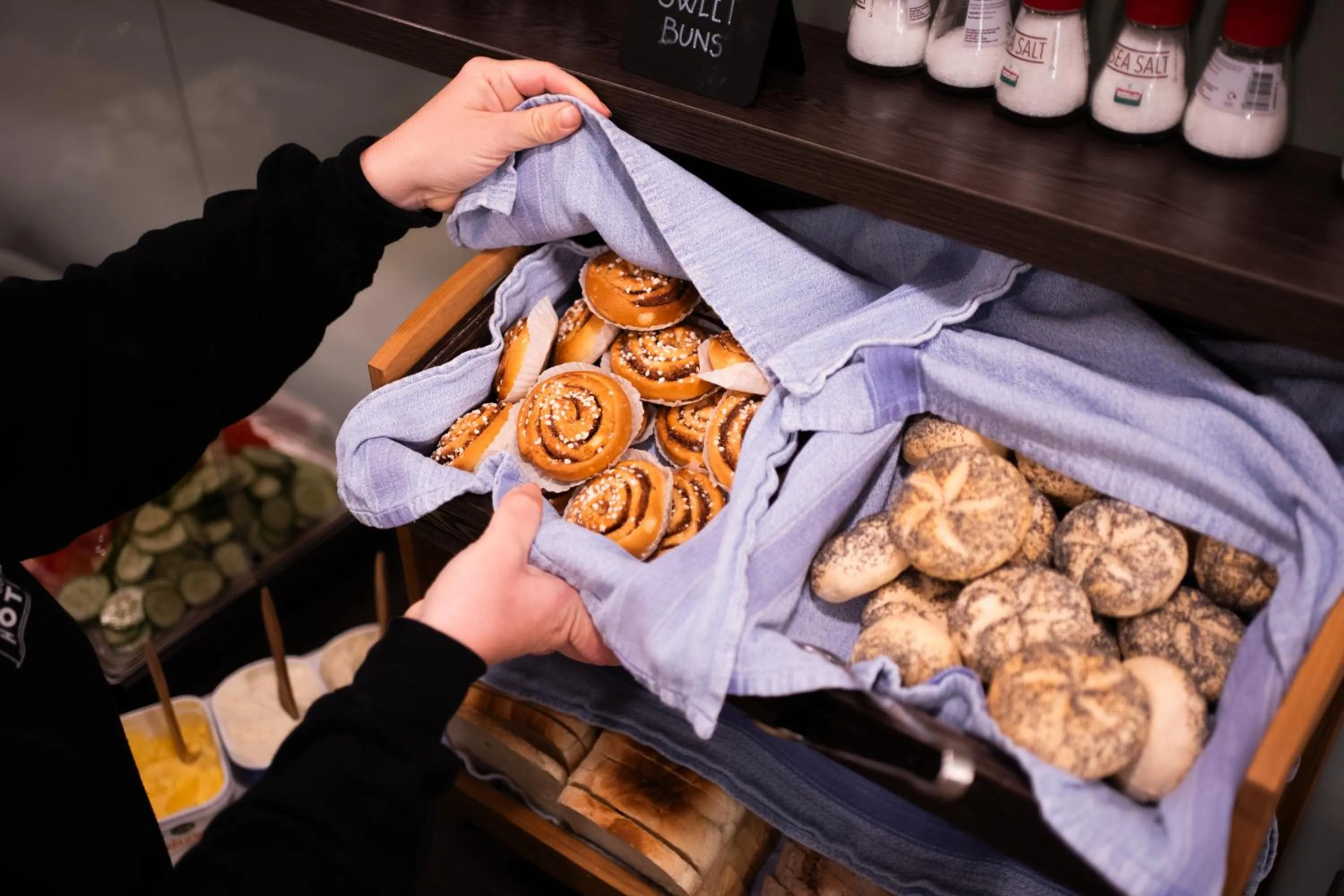 Food and drinks in Vik Tröll Hotel