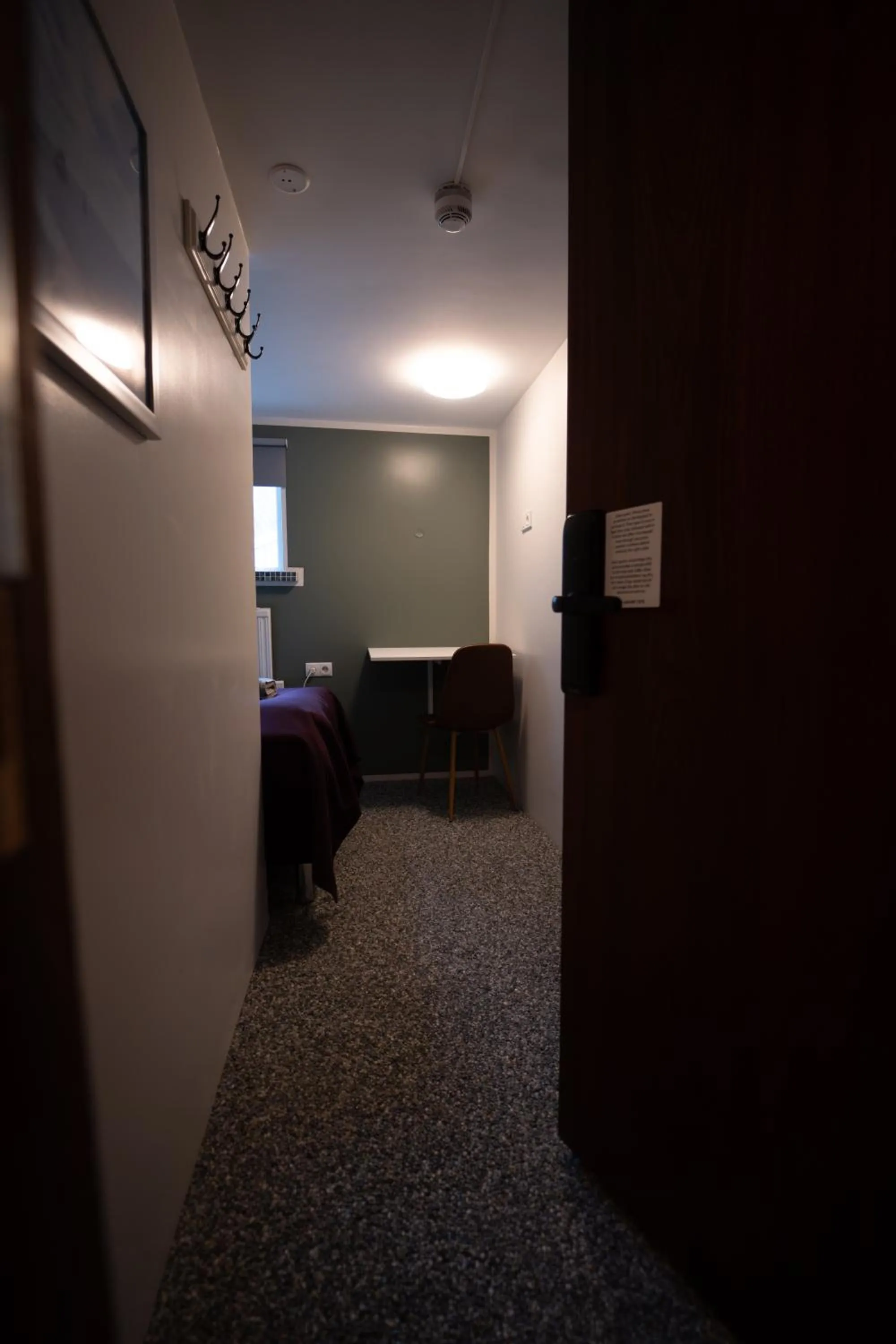 Bed in Vik Tröll Hotel