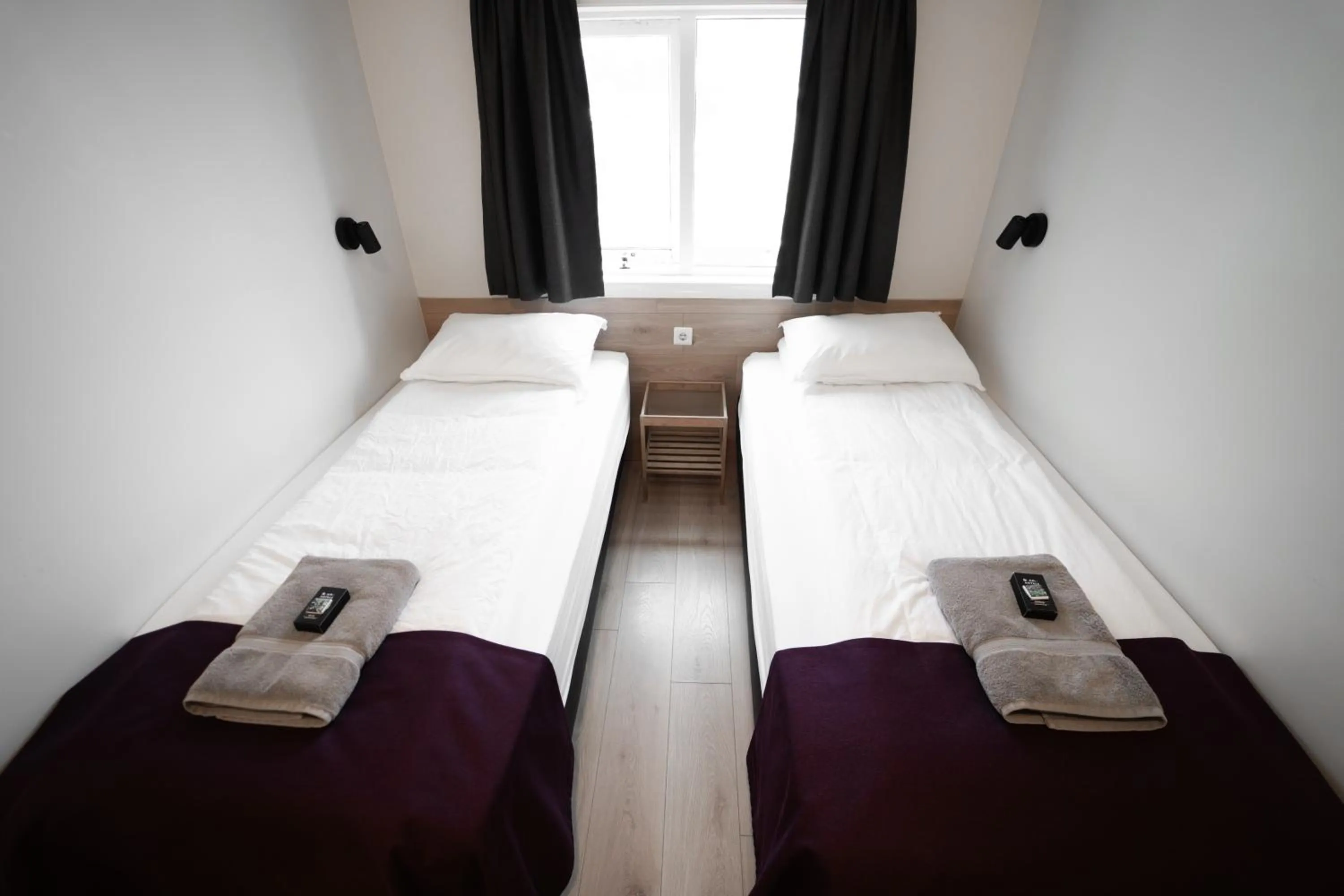 Bed in Vik Tröll Hotel