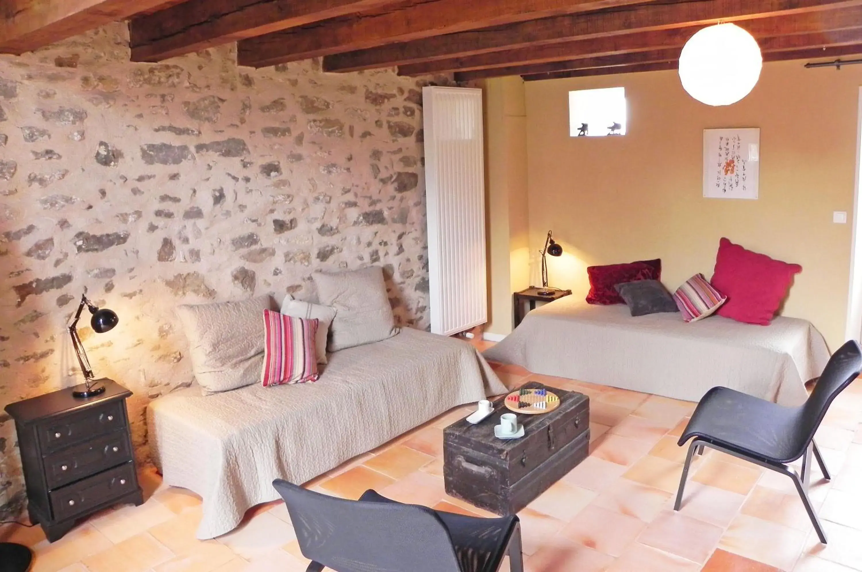 Family Room with Garden View - single occupancy in Au Son du Jardin Poitevin Family Room with Garden View - single occupancy in Au Son du Jardin Poitevin