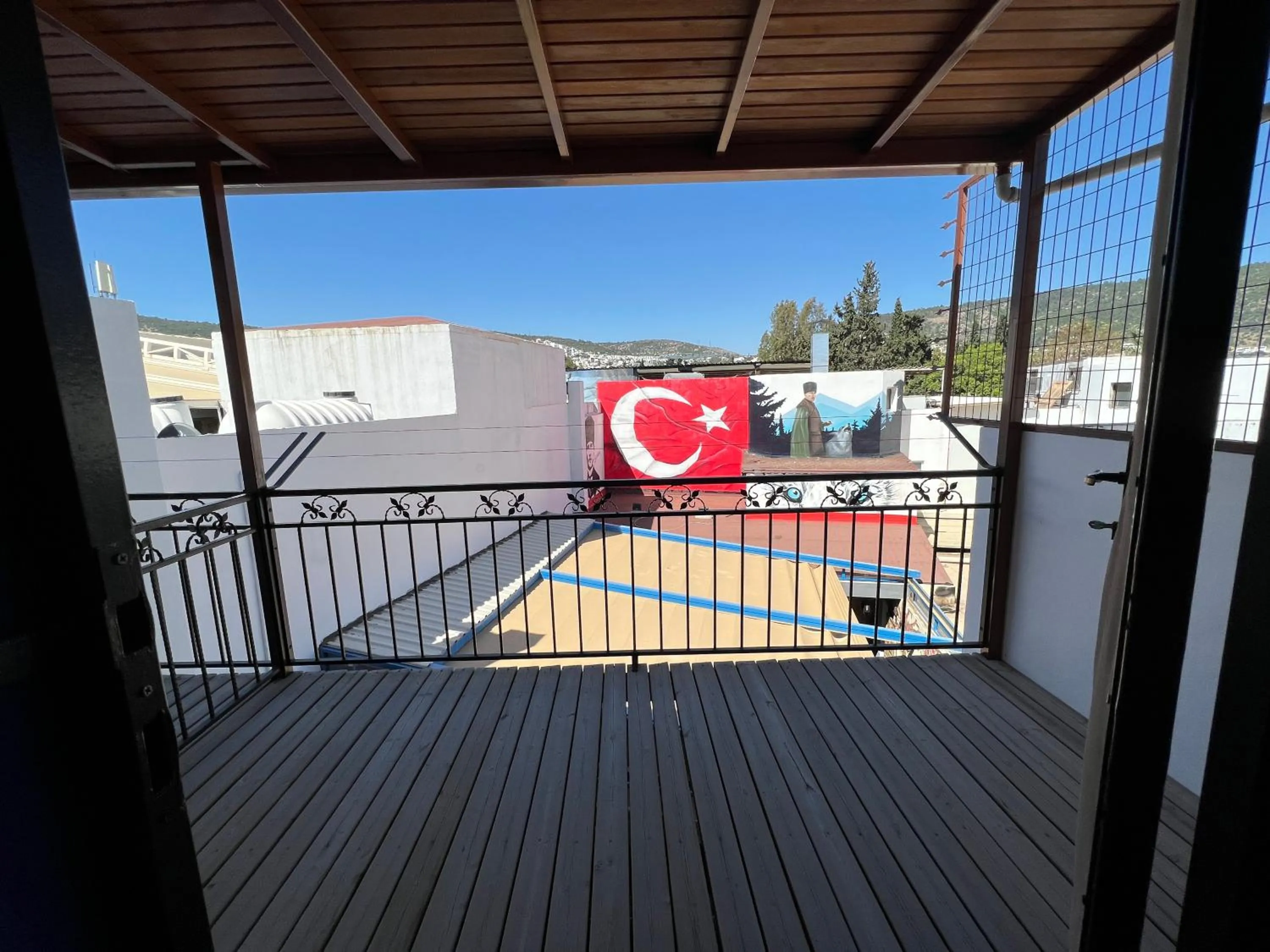 Balcony/Terrace in Kaya Apart & Pansiyon