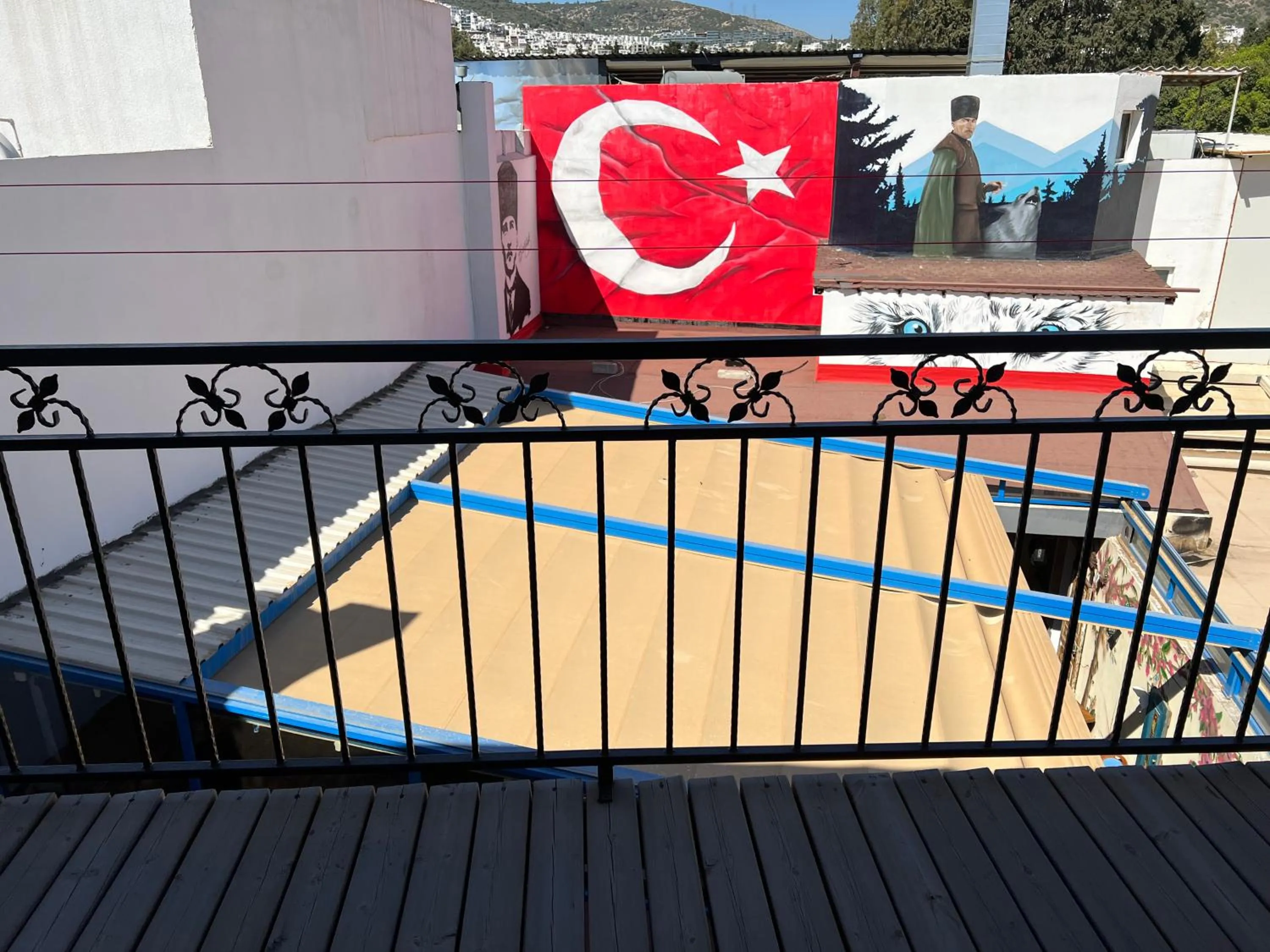 Balcony/Terrace in Kaya Apart & Pansiyon