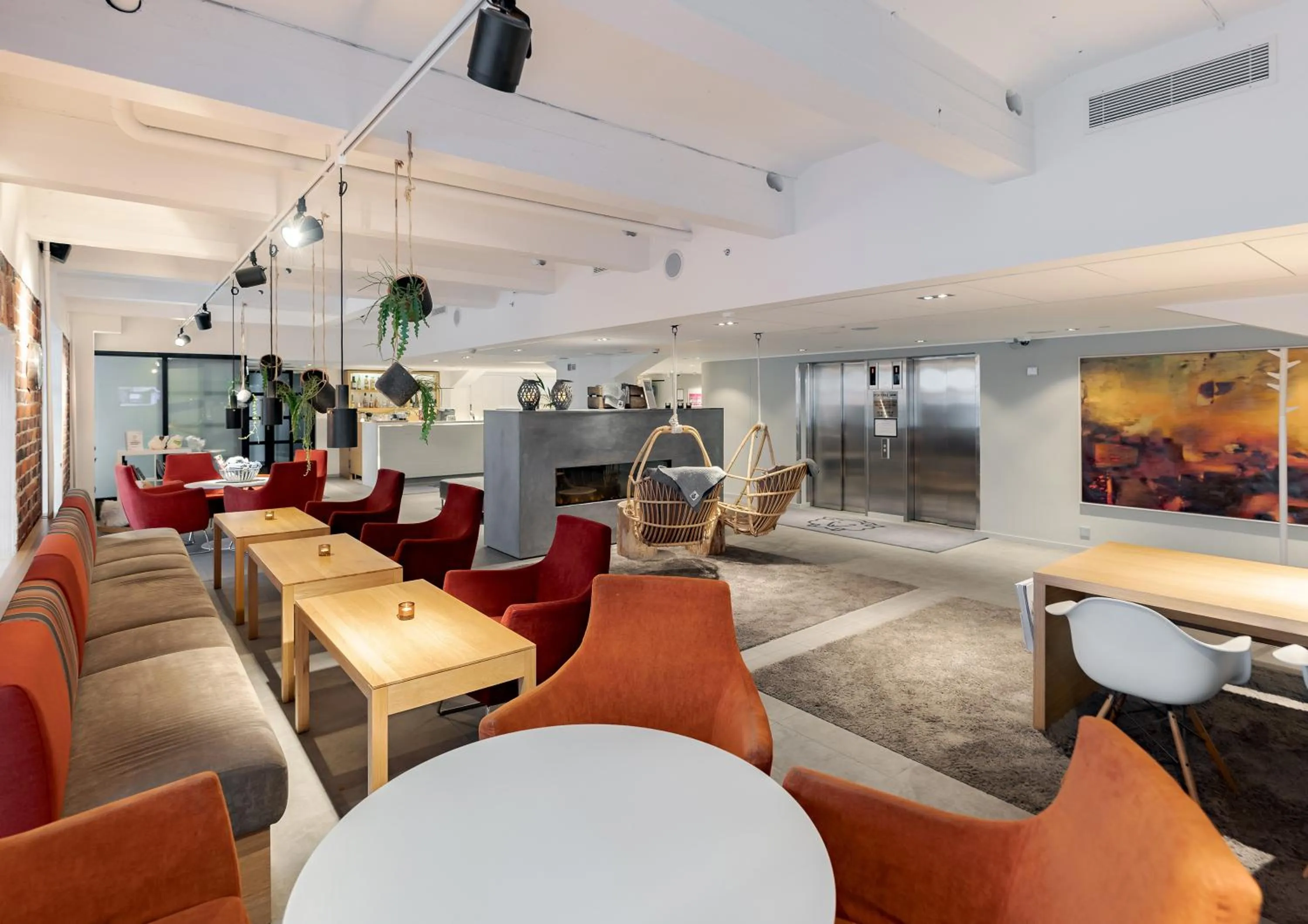 Lobby or reception in Original Sokos Hotel Villa Tampere