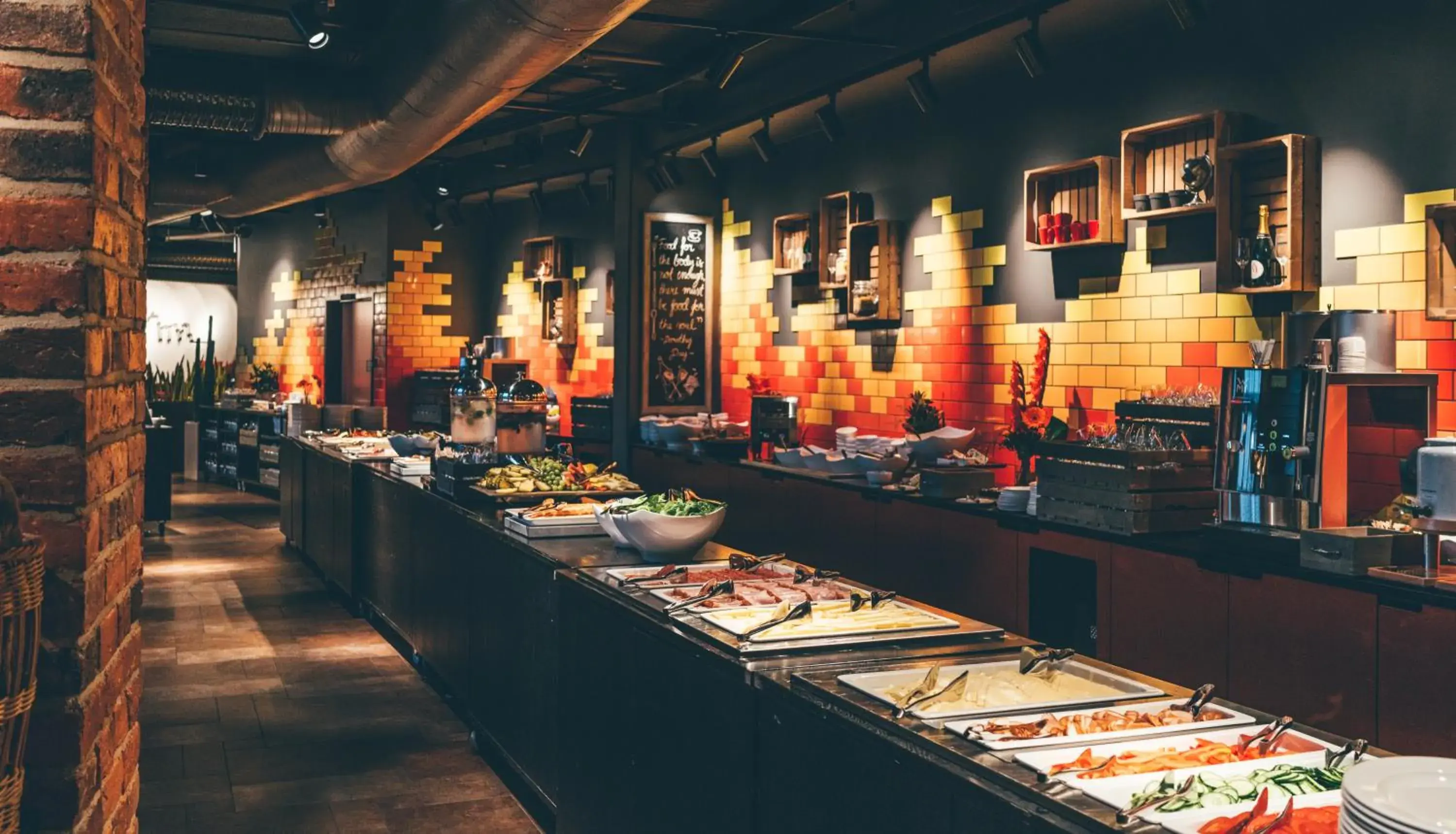 Buffet breakfast in Original Sokos Hotel Villa Tampere Buffet breakfast in Original Sokos Hotel Villa Tampere