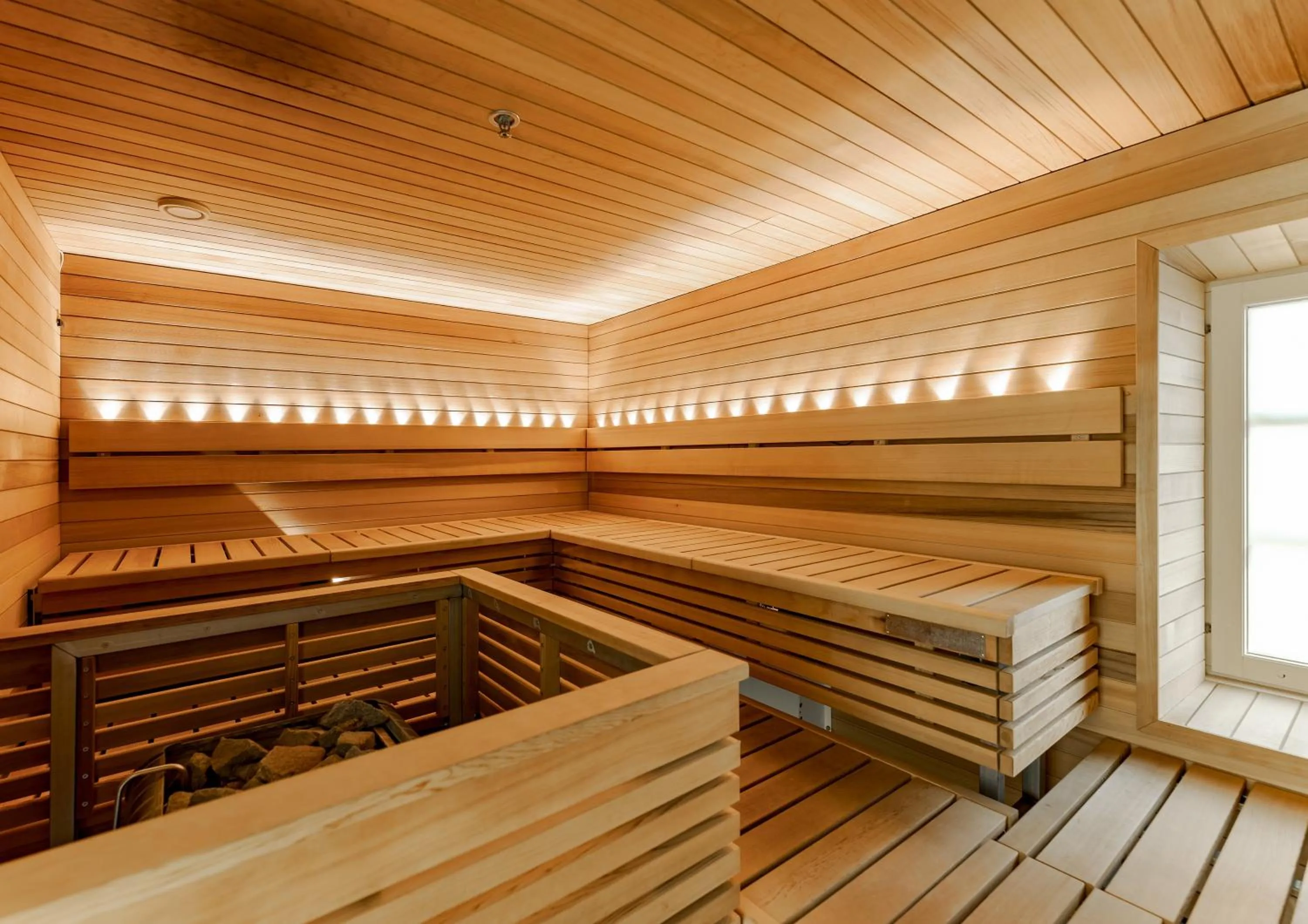 Sauna in Original Sokos Hotel Villa Tampere