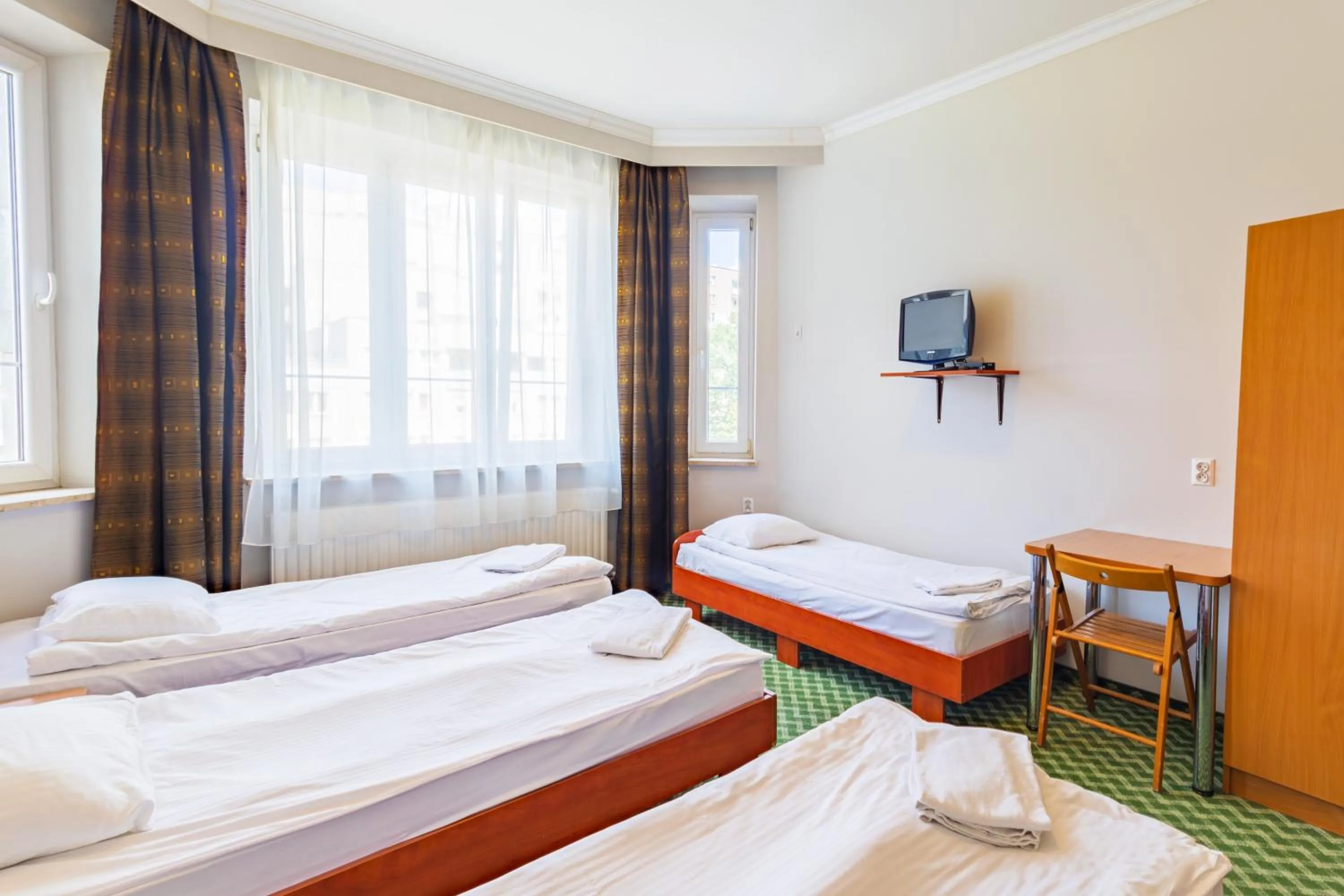 Bed in Noclegi Stadion Bed & Breakfast