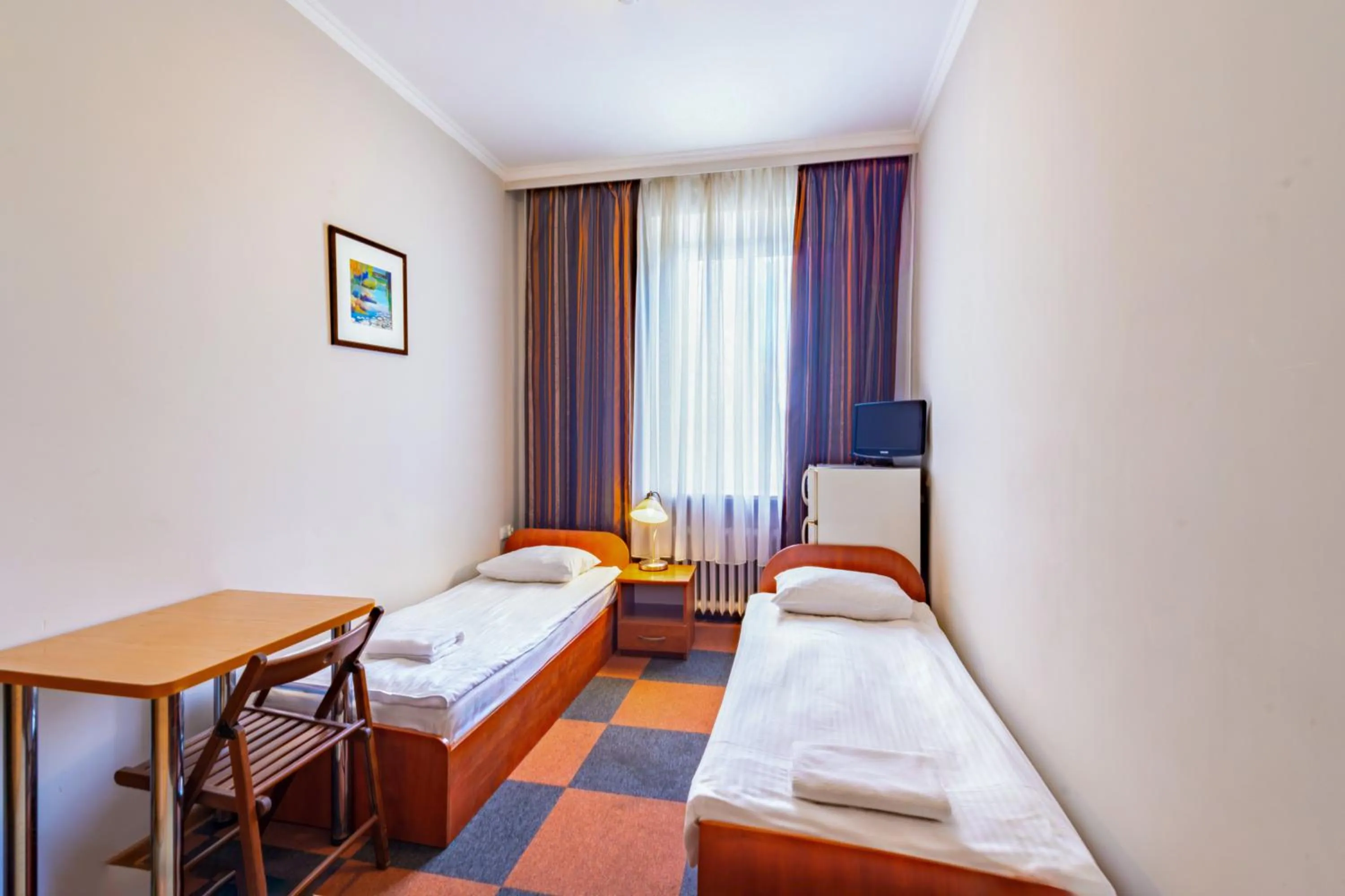 Bed in Noclegi Stadion Bed & Breakfast