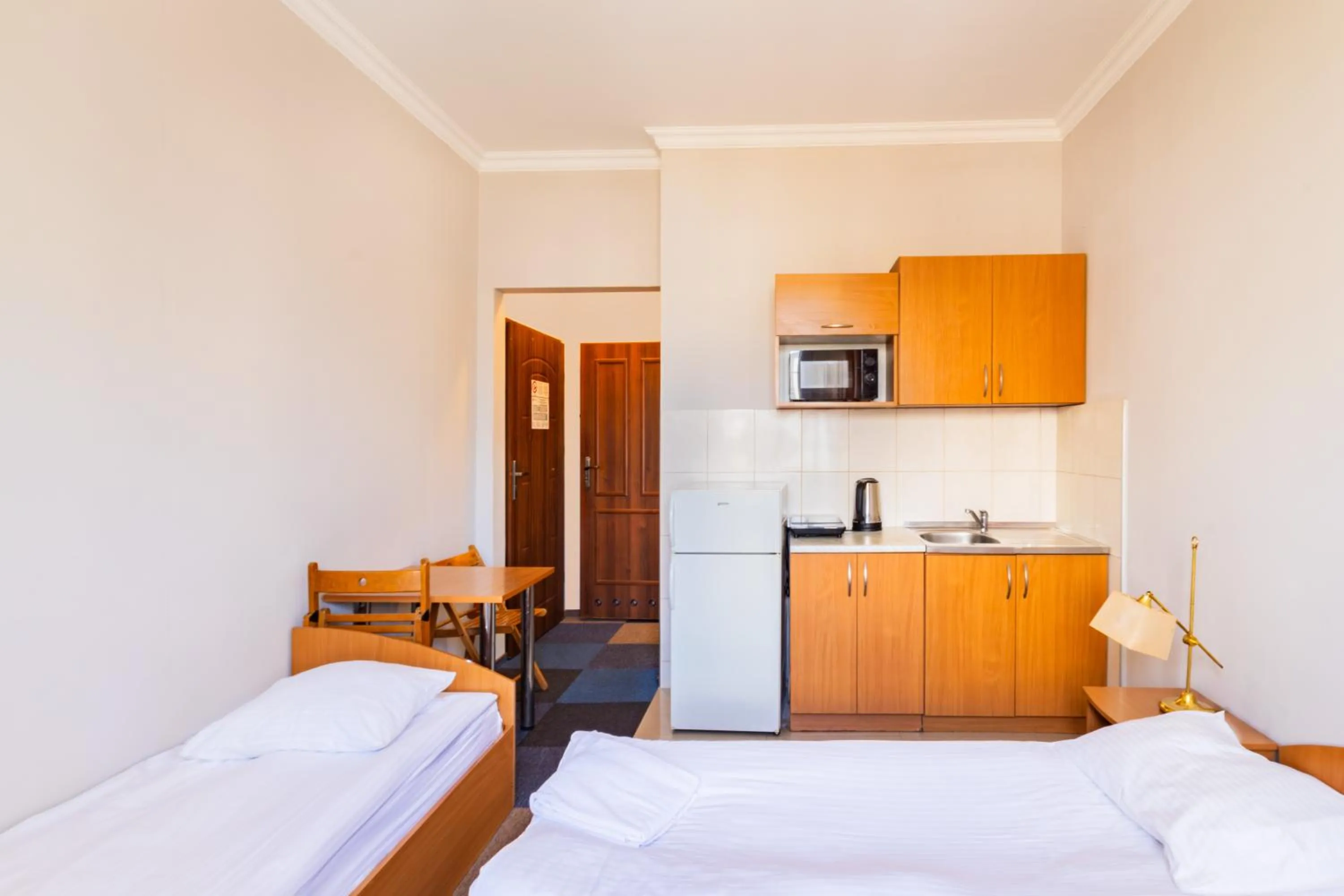 Bed in Noclegi Stadion Bed & Breakfast