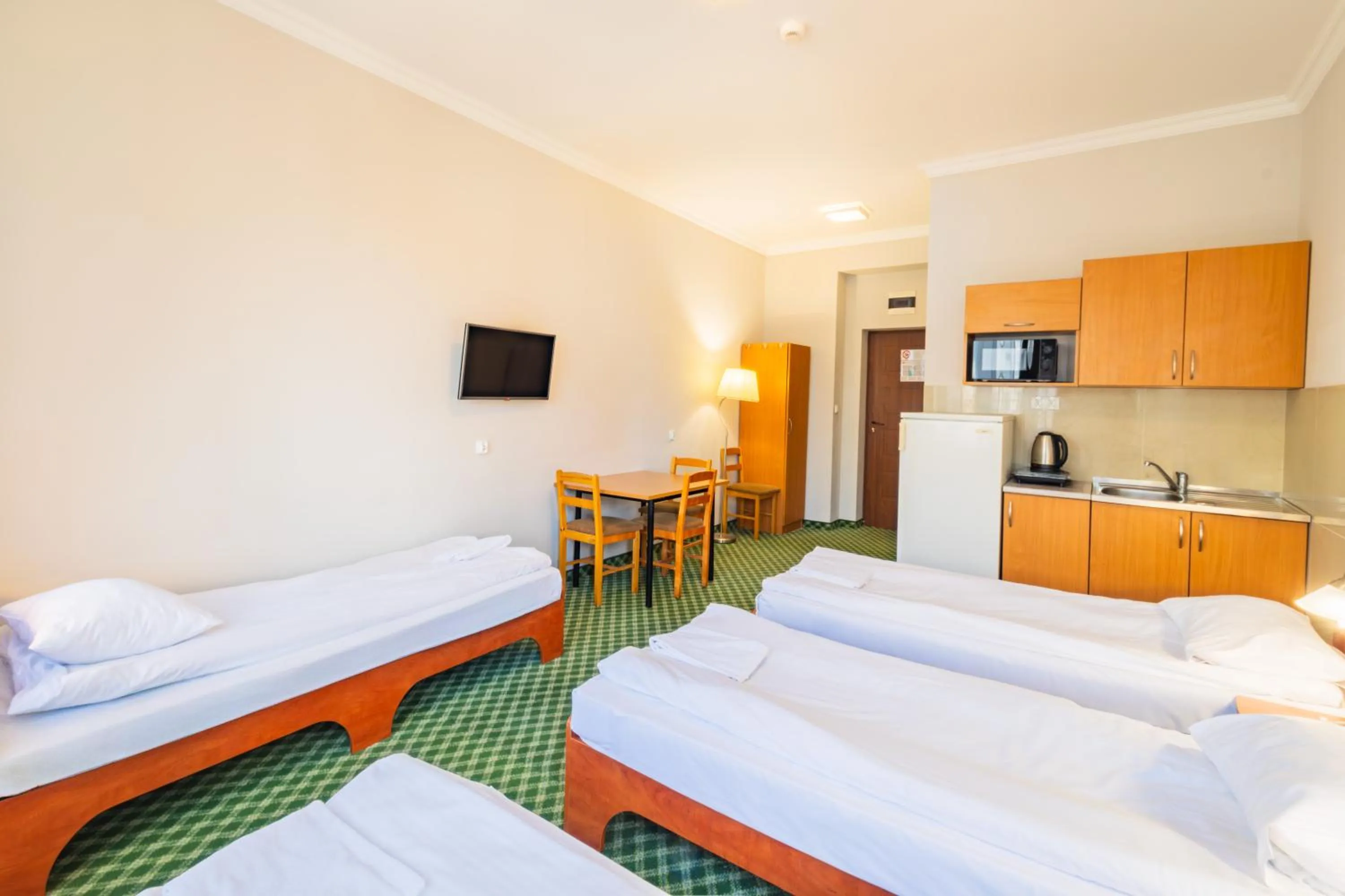 Bed in Noclegi Stadion Bed & Breakfast